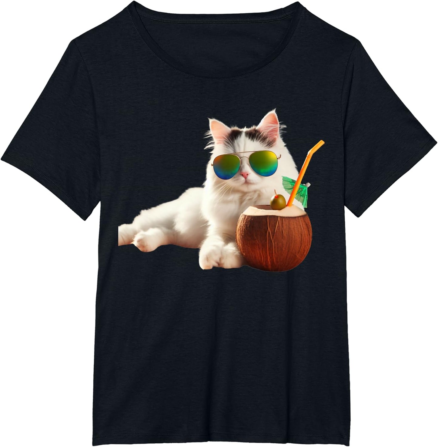 Cool Cat T-Shirt, black