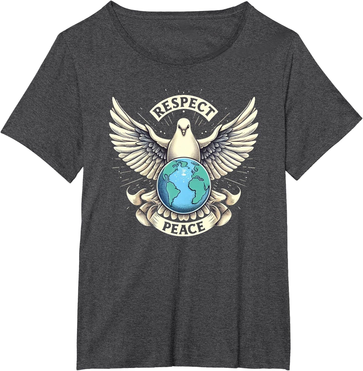 Respekt und Frieden auf der Erde T-Shirt