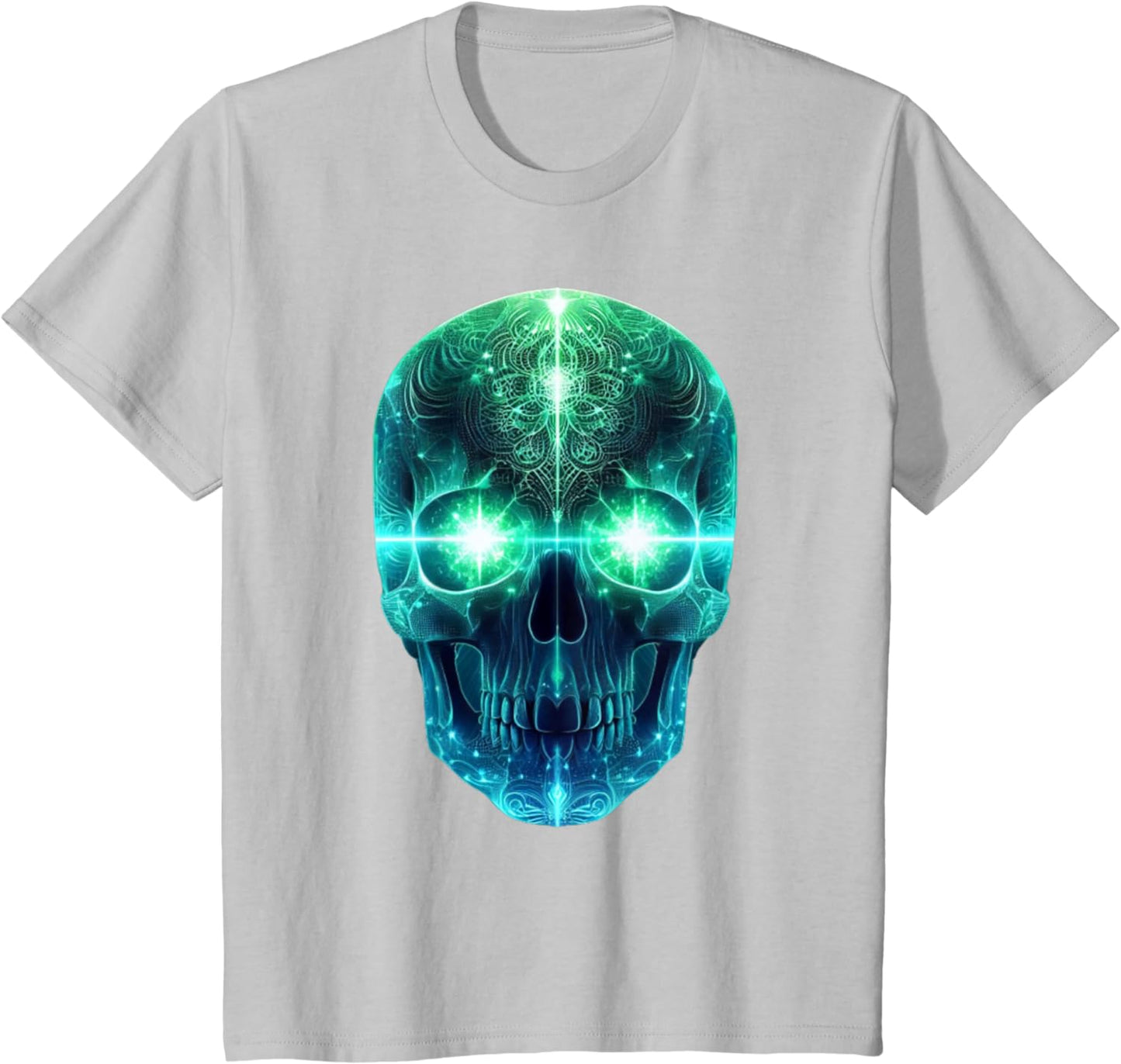 Luminous Head T-Shirt for Men, Women and Children, black