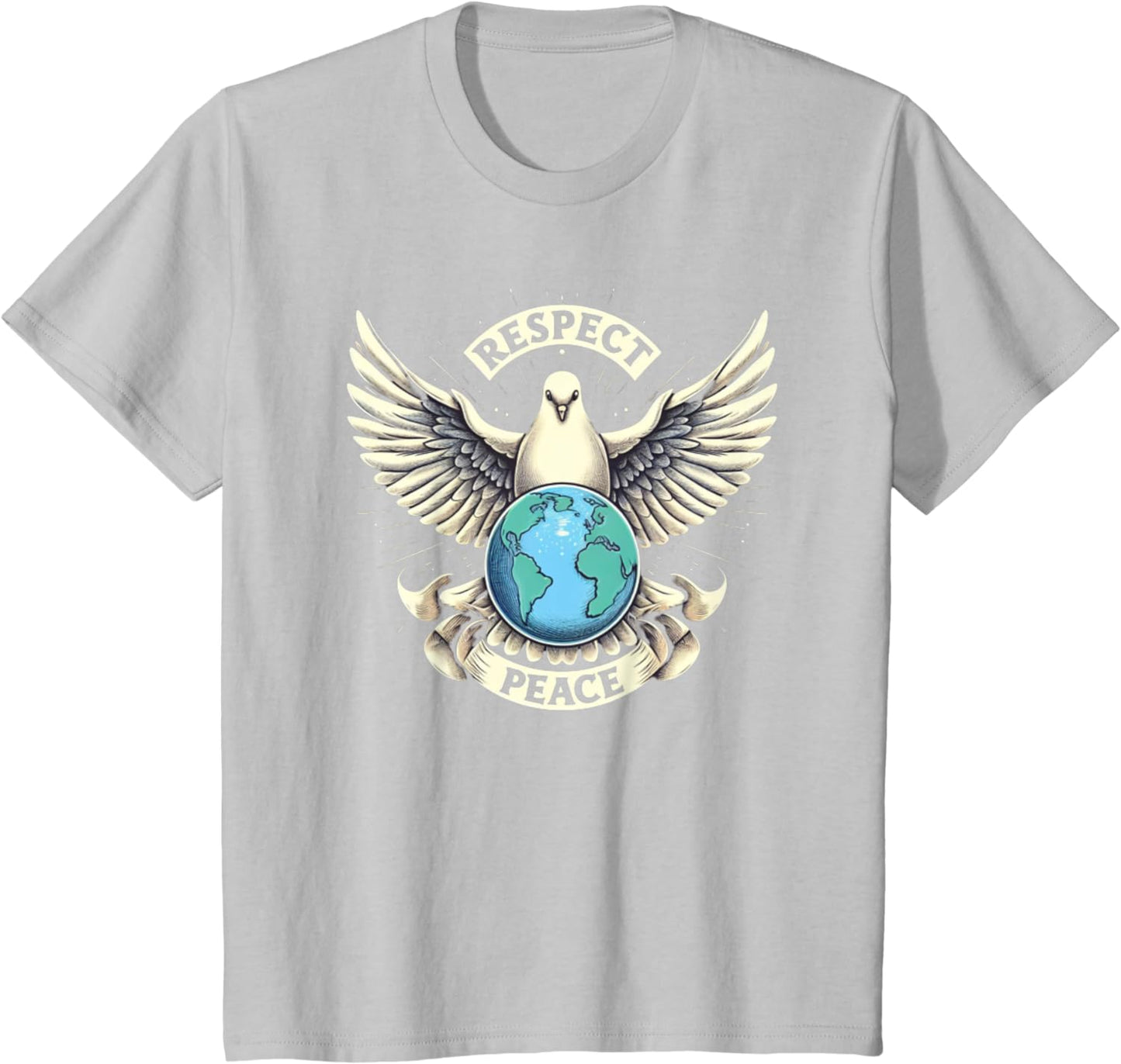 Respekt und Frieden auf der Erde T-Shirt