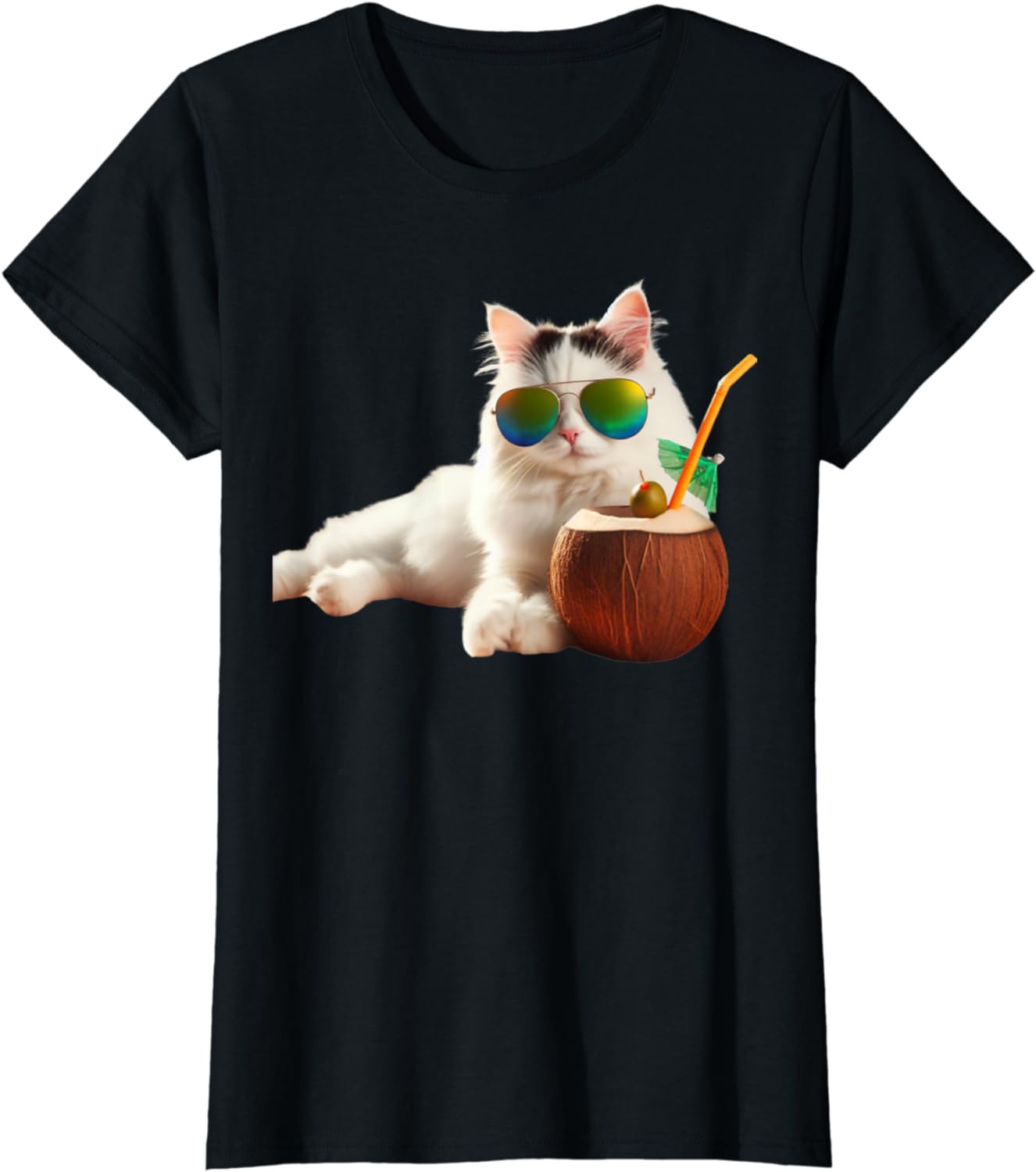 Cool Cat T-Shirt, black
