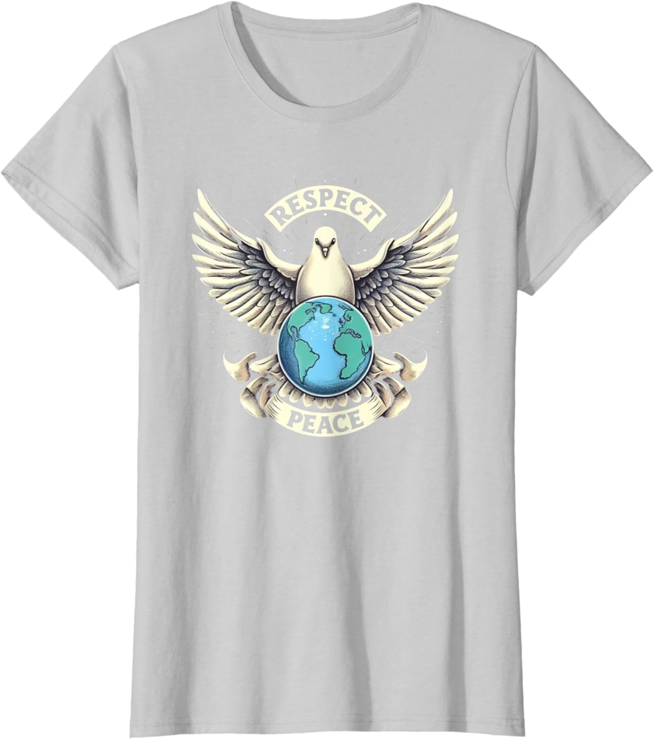 Respekt und Frieden auf der Erde T-Shirt