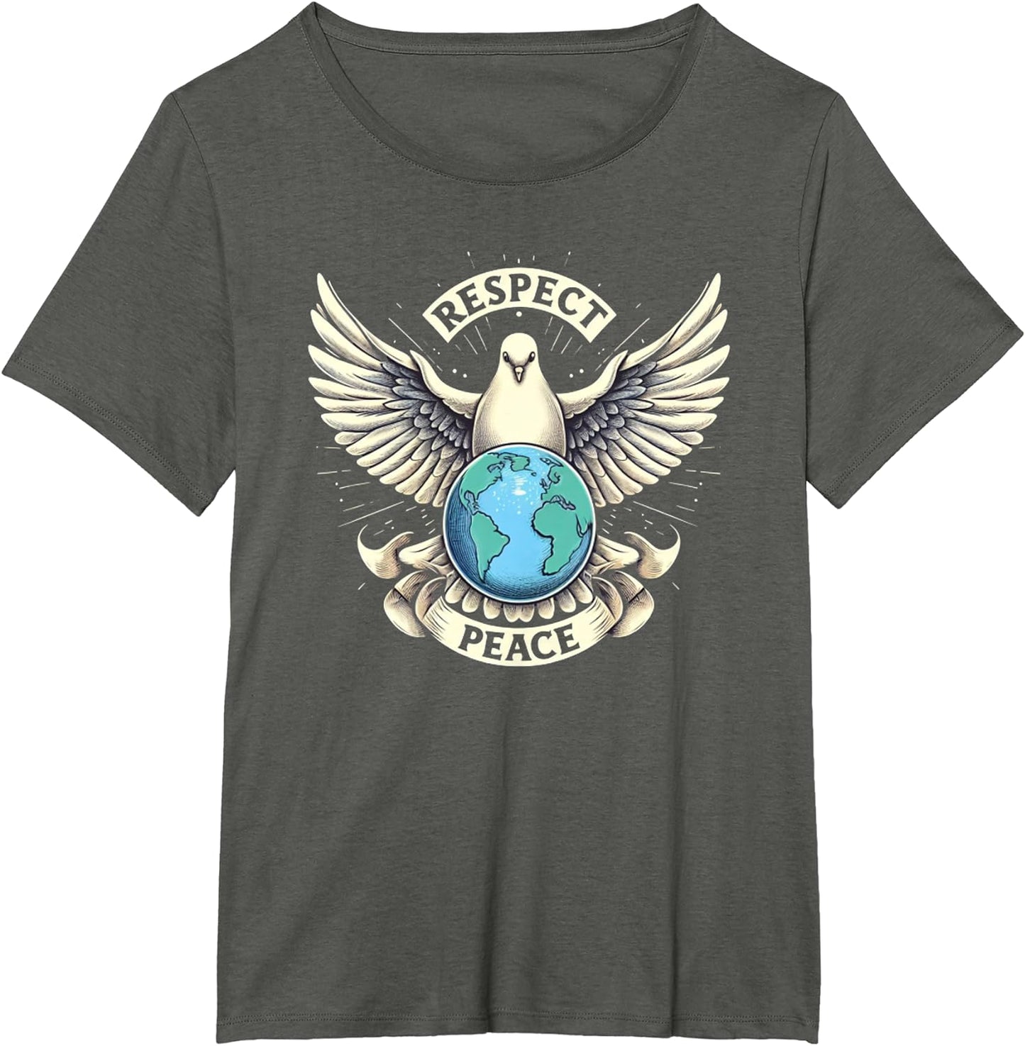 Respekt und Frieden auf der Erde T-Shirt