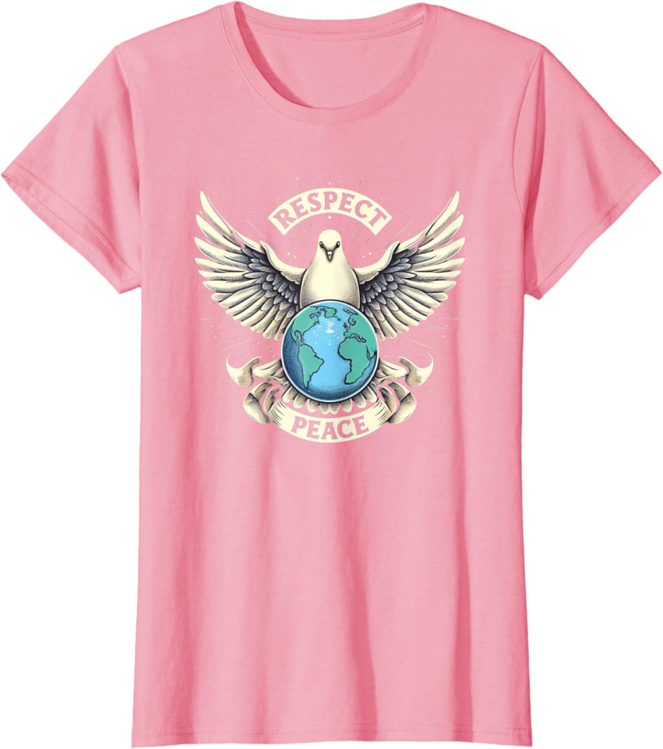 Respekt und Frieden auf der Erde T-Shirt