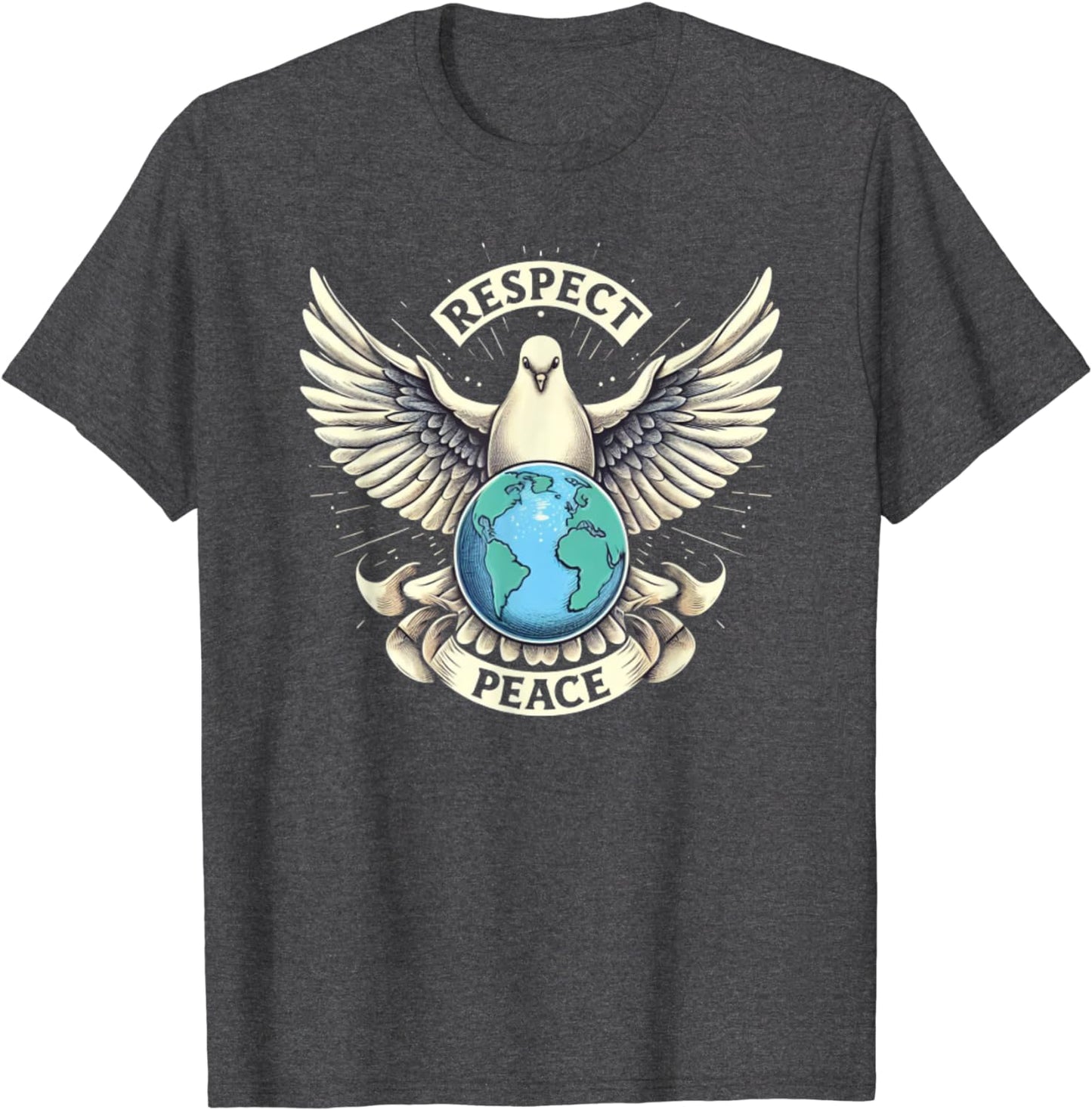 Respekt und Frieden auf der Erde T-Shirt