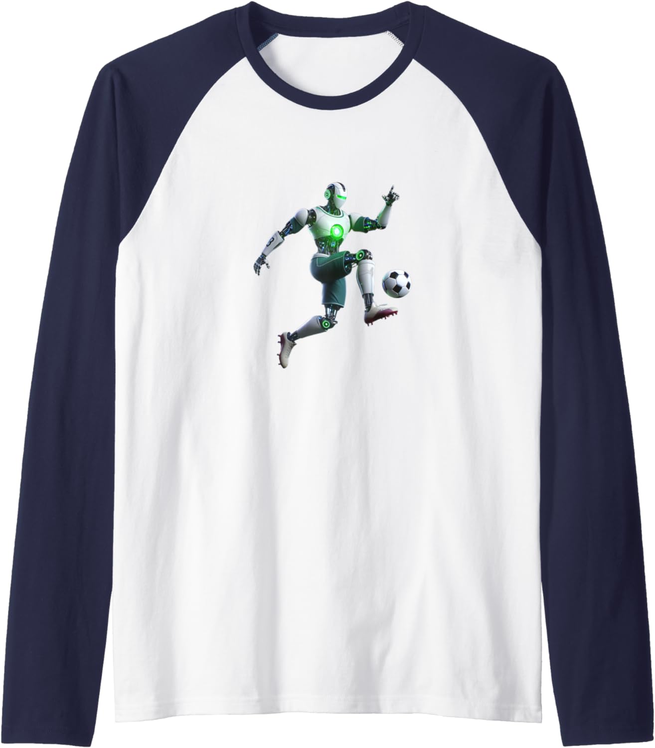 Football Raglan, black