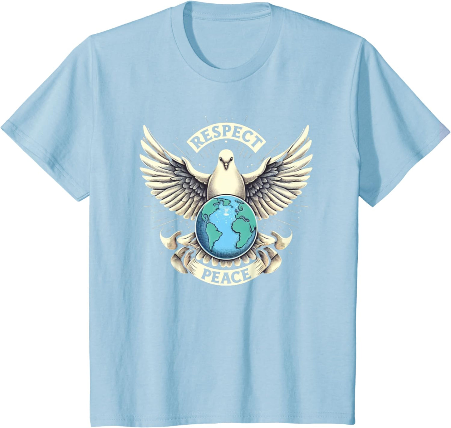 Respekt und Frieden auf der Erde T-Shirt