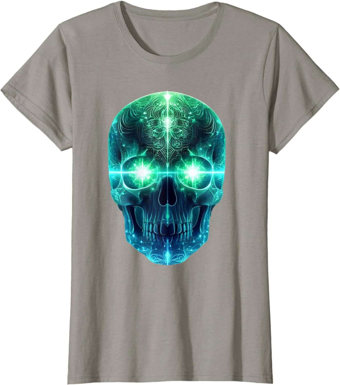 Luminous Head T-Shirt for Men, Women and Children, black