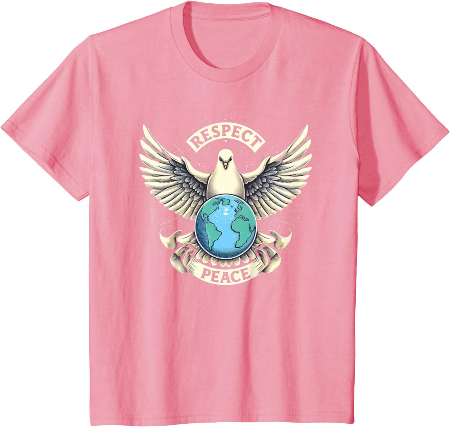 Respekt und Frieden auf der Erde T-Shirt