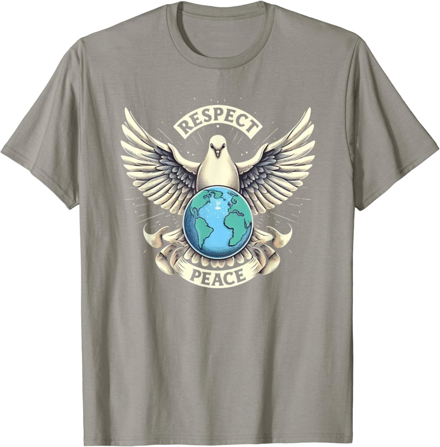 Respekt und Frieden auf der Erde T-Shirt