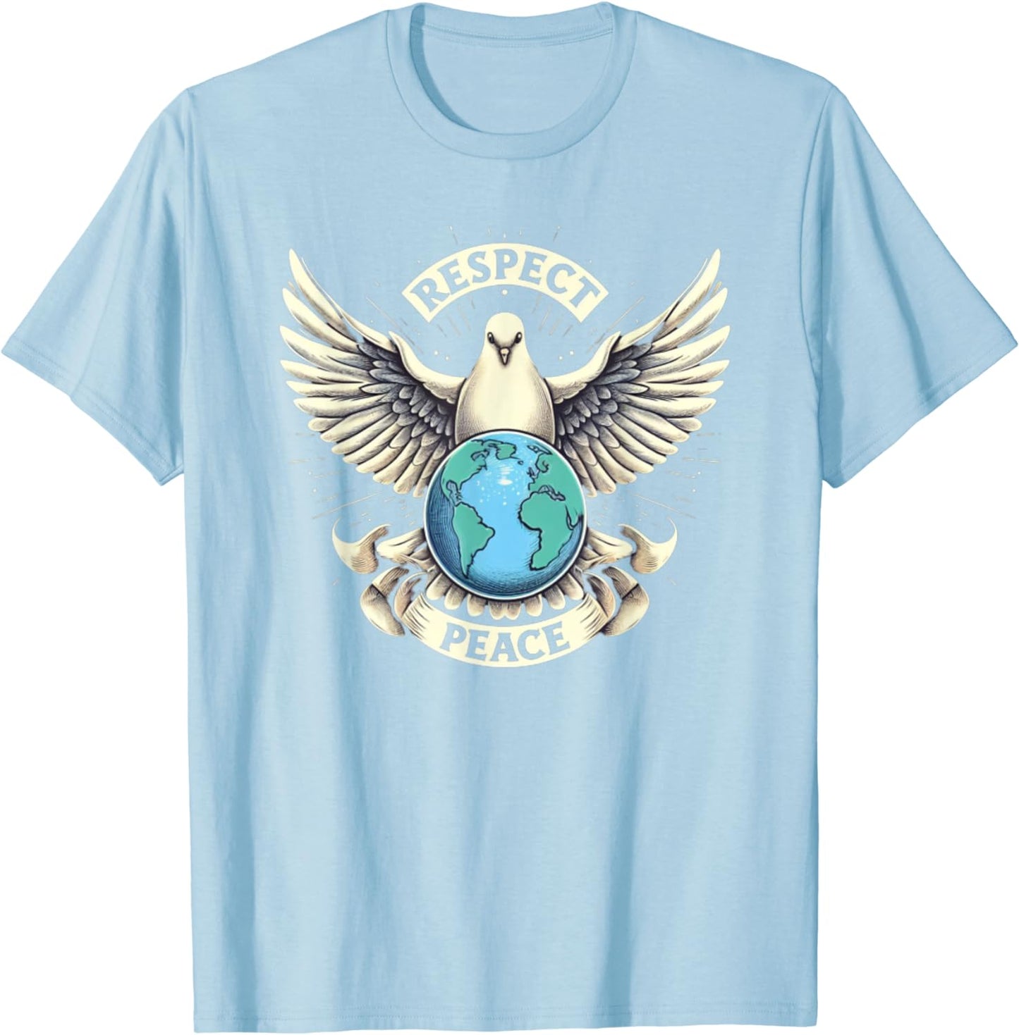 Respekt und Frieden auf der Erde T-Shirt