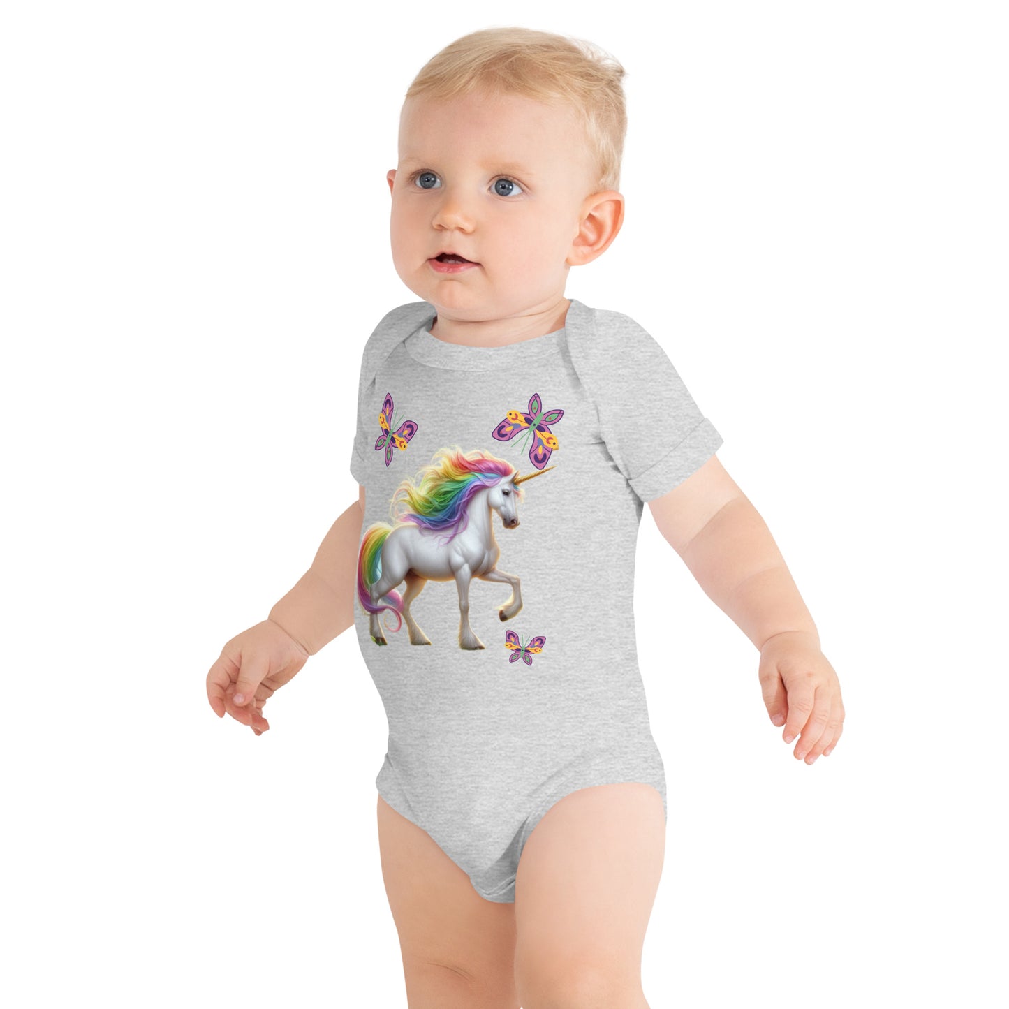 Kurzärmliger Baby-Einteiler