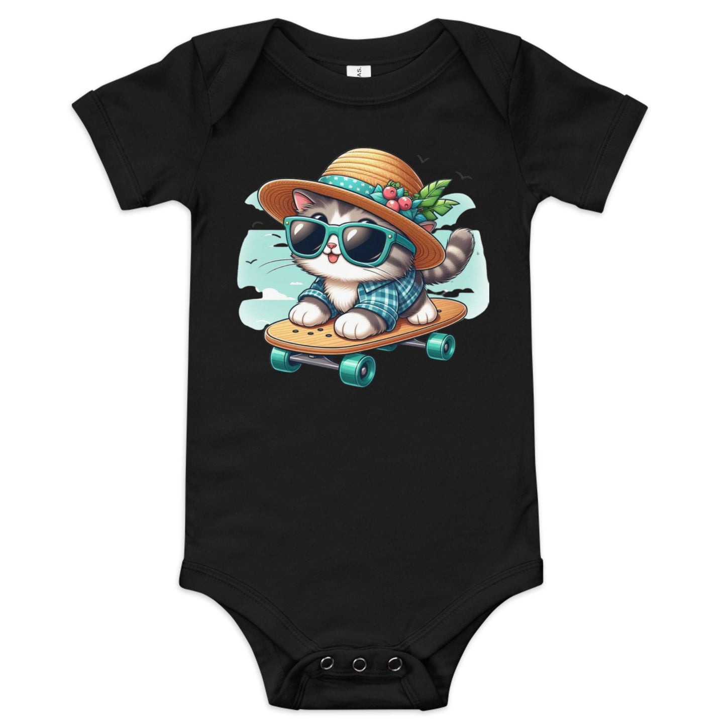 Baby short sleeve one piece