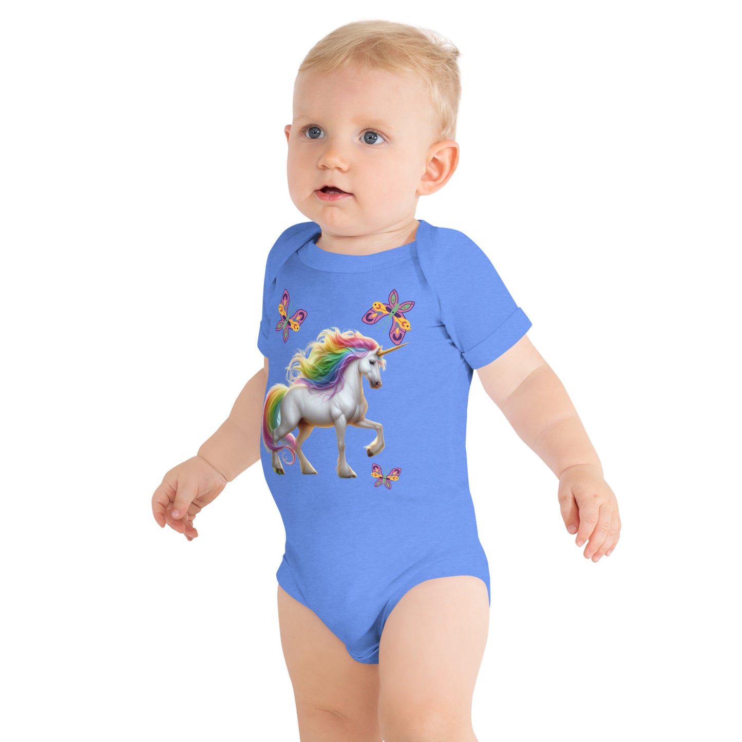 Kurzärmliger Baby-Einteiler