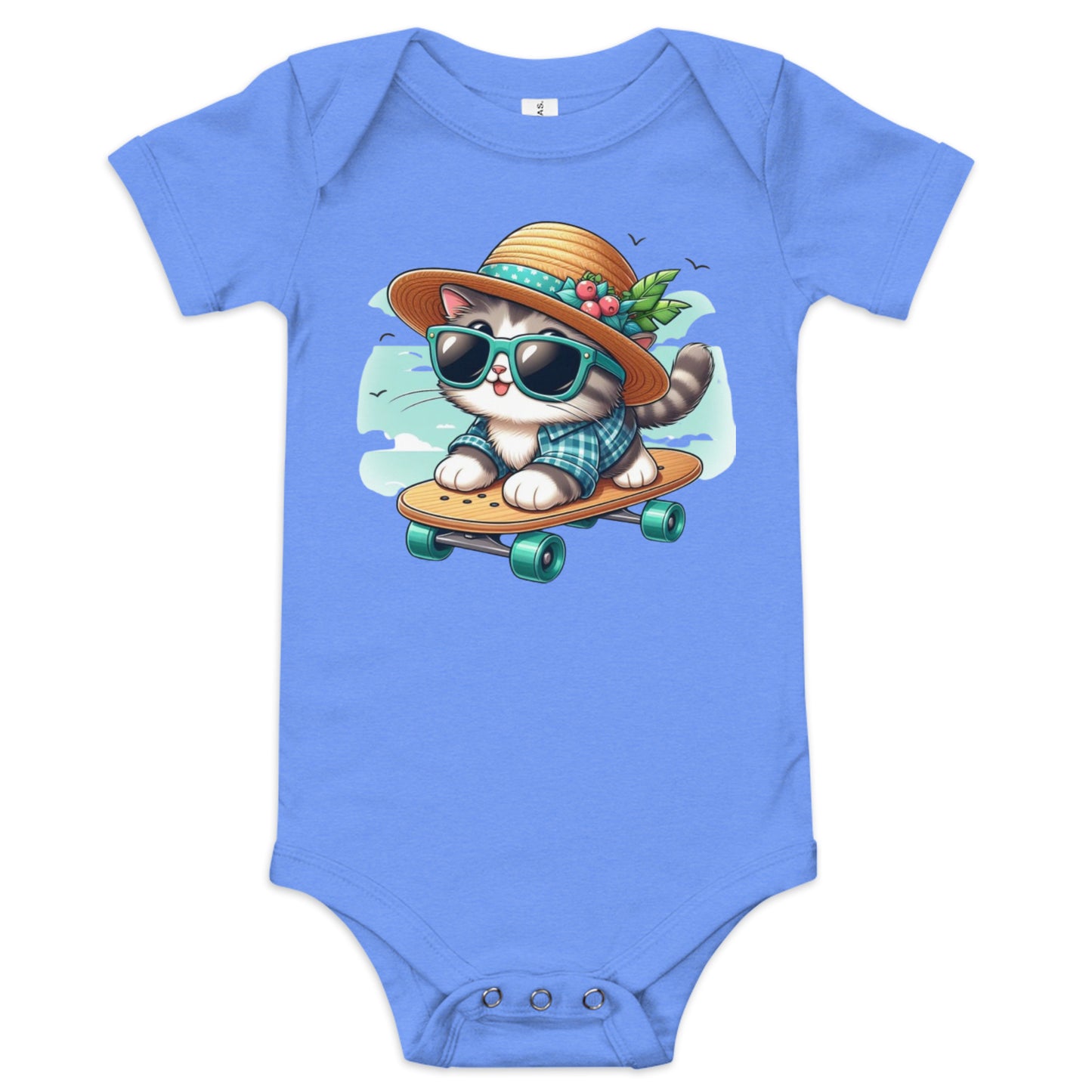 Baby short sleeve one piece