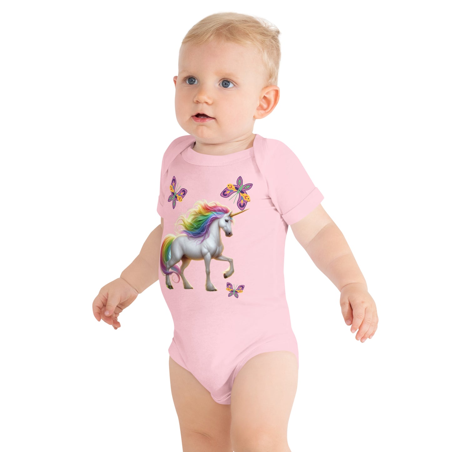Kurzärmliger Baby-Einteiler