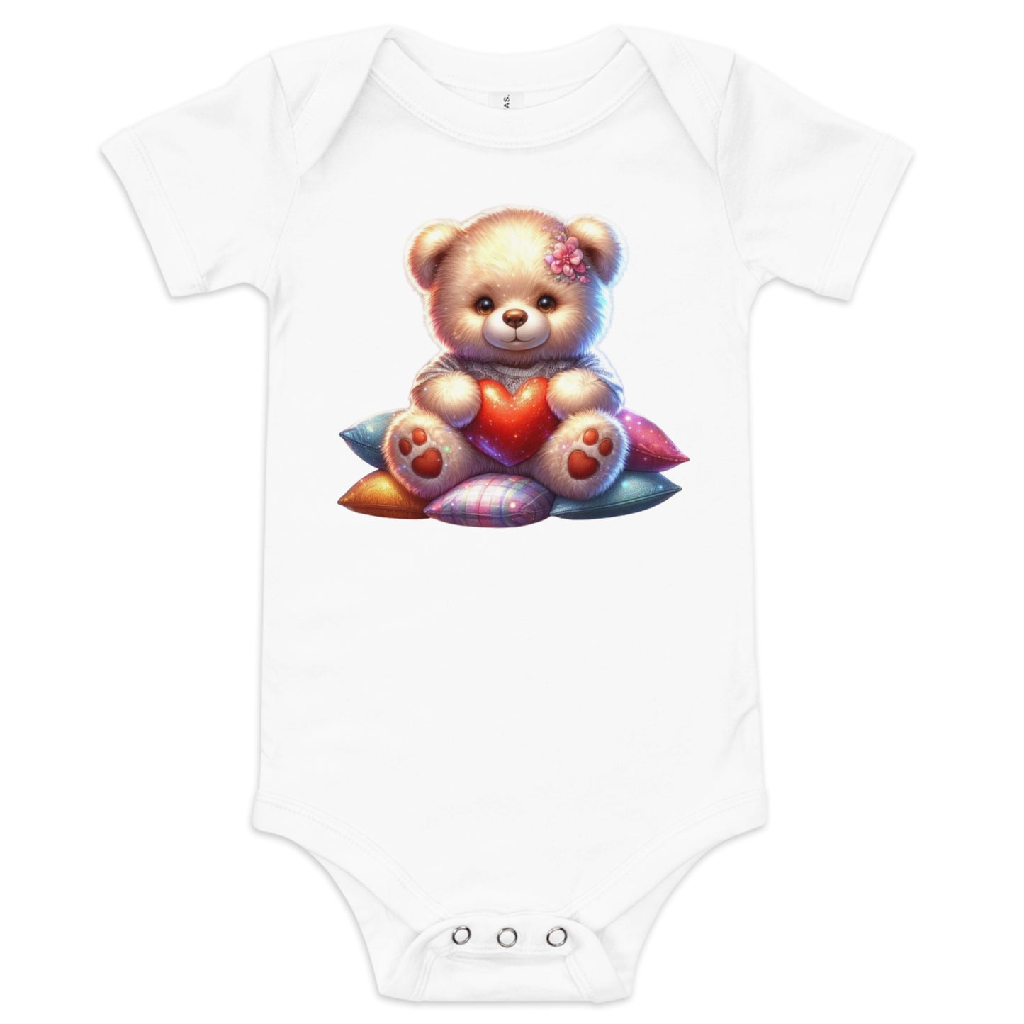 Kurzärmliger Baby-Einteiler