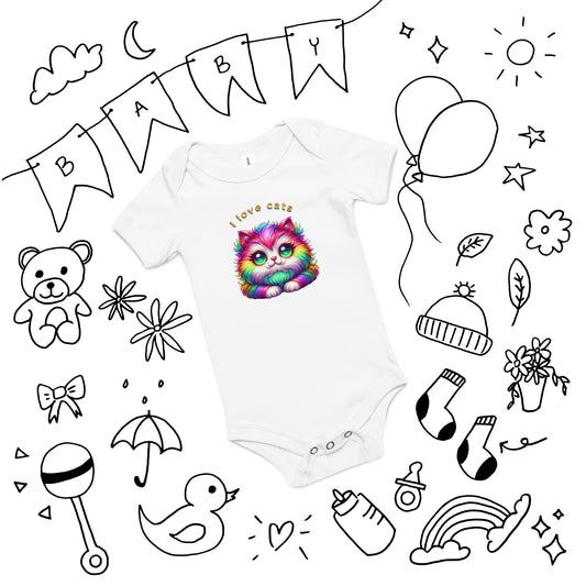 Baby short sleeve one piece