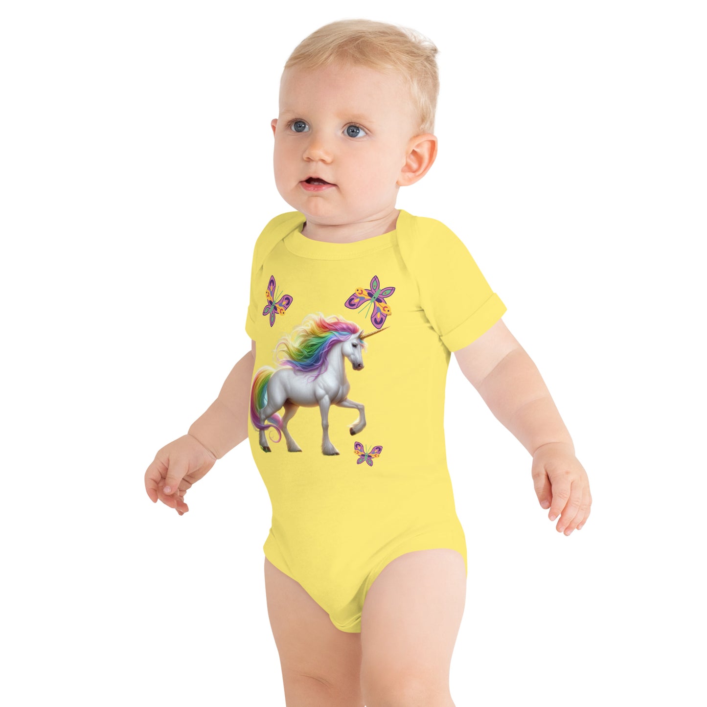 Kurzärmliger Baby-Einteiler