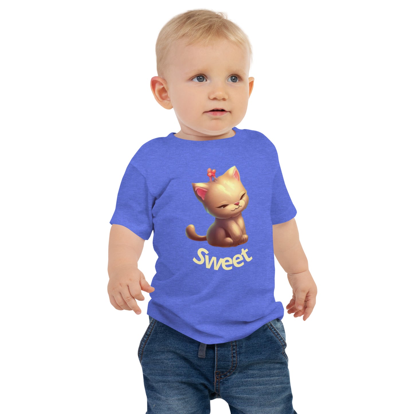 Kurzärmeliges Baby-Jersey-T-Shirt