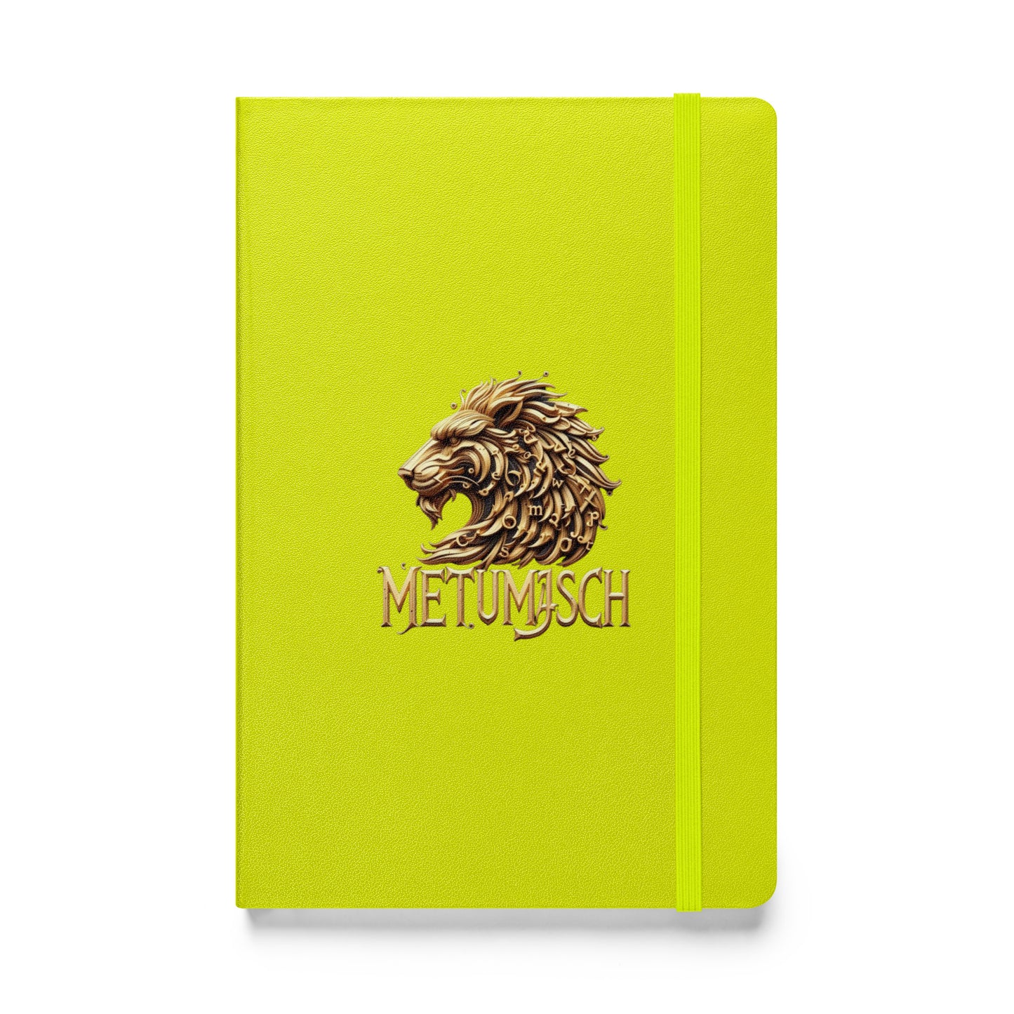 Hardcover bound notebook