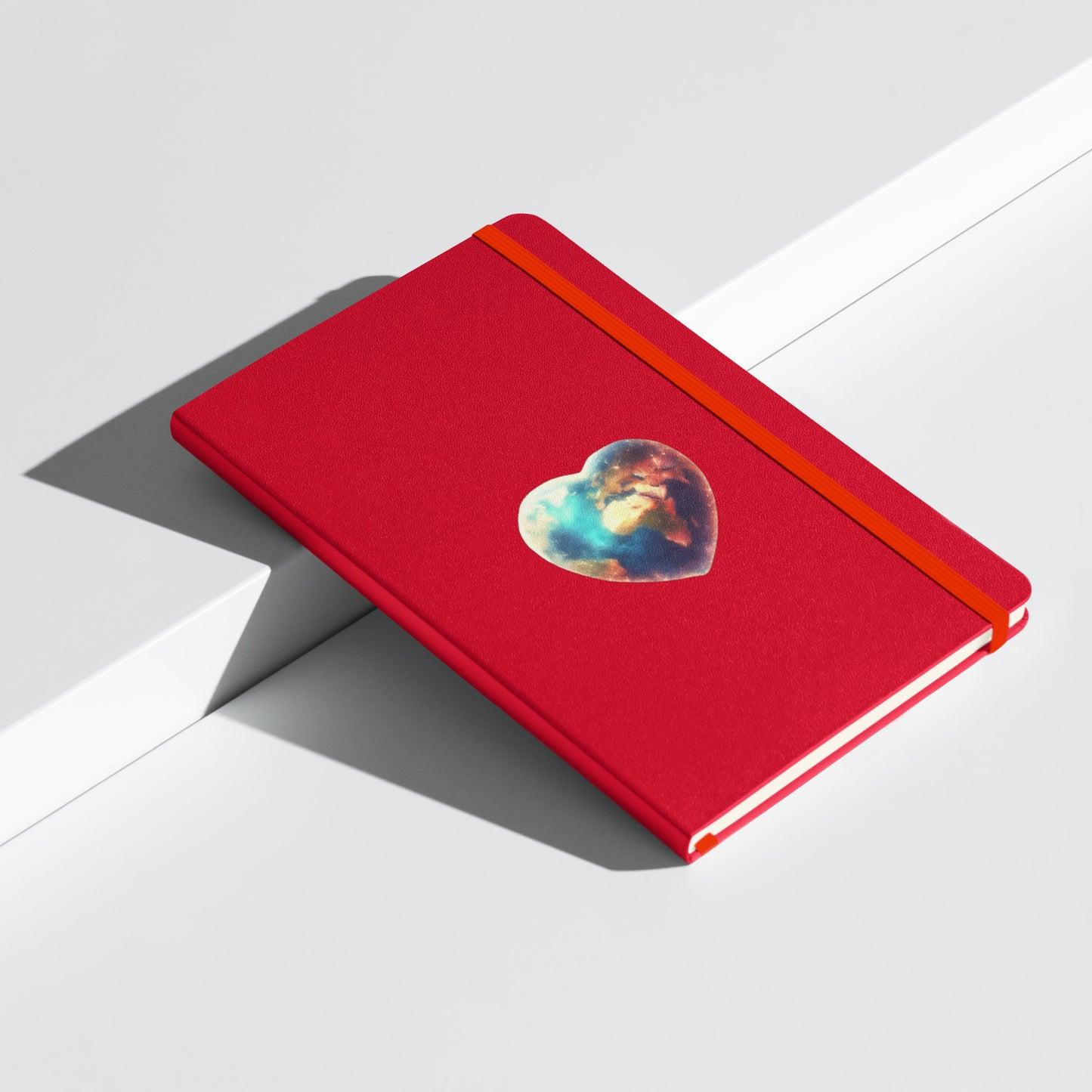 Hardcover bound notebook