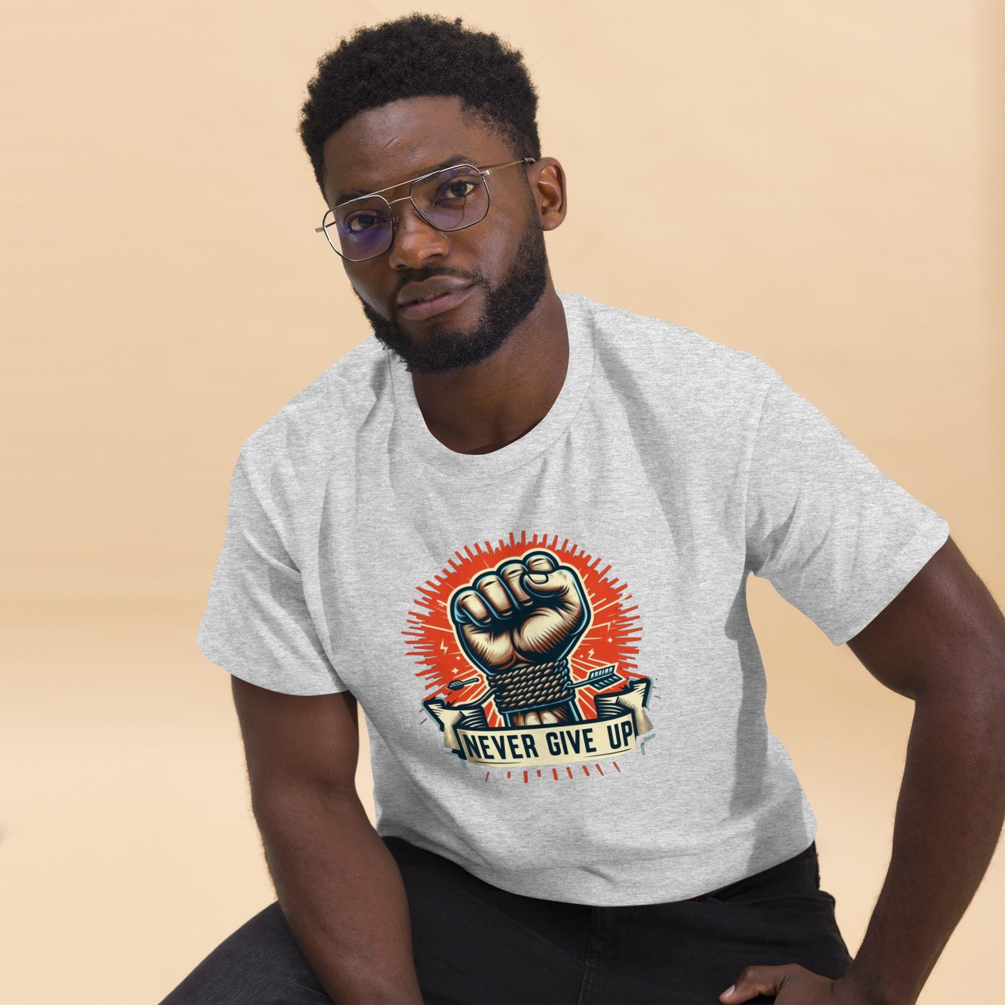 Klassisches Herren-T-Shirt