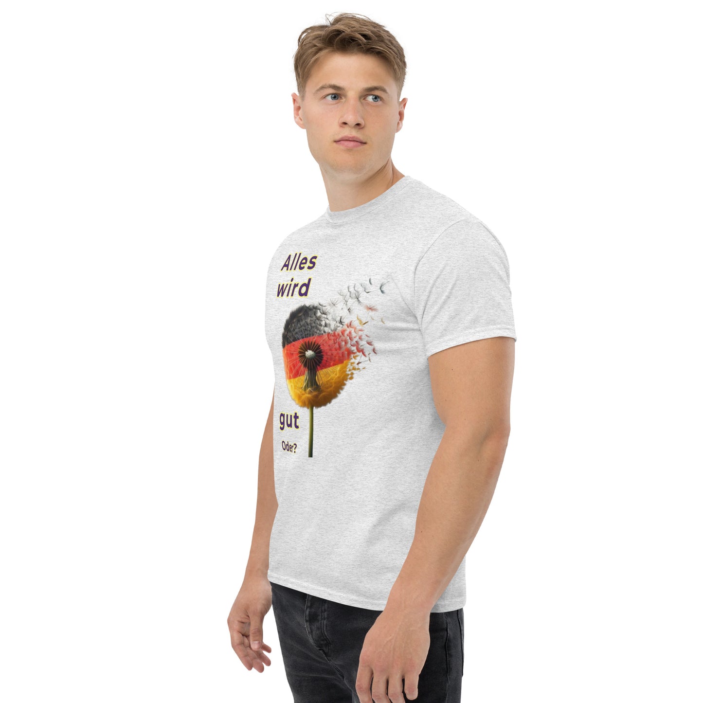 Klassisches Herren-T-Shirt, Motiv BRD