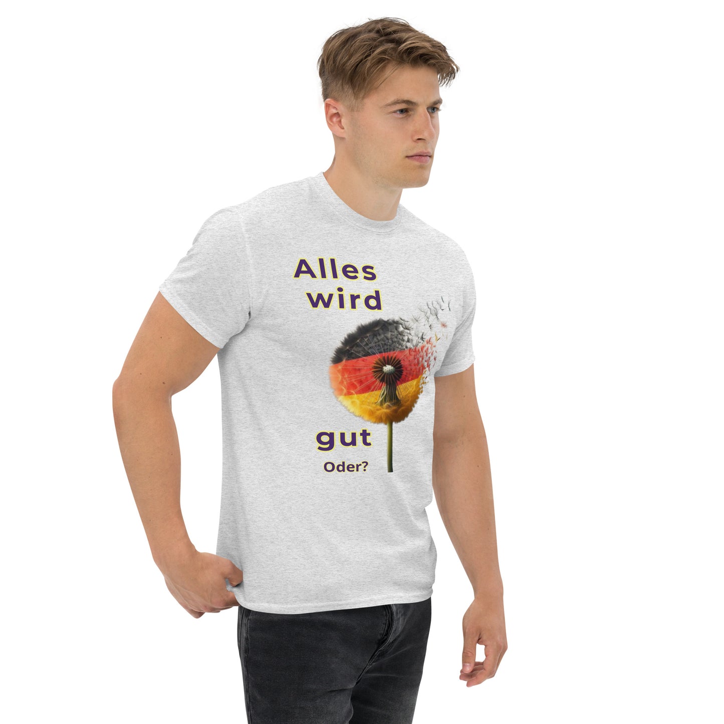Klassisches Herren-T-Shirt, Motiv BRD