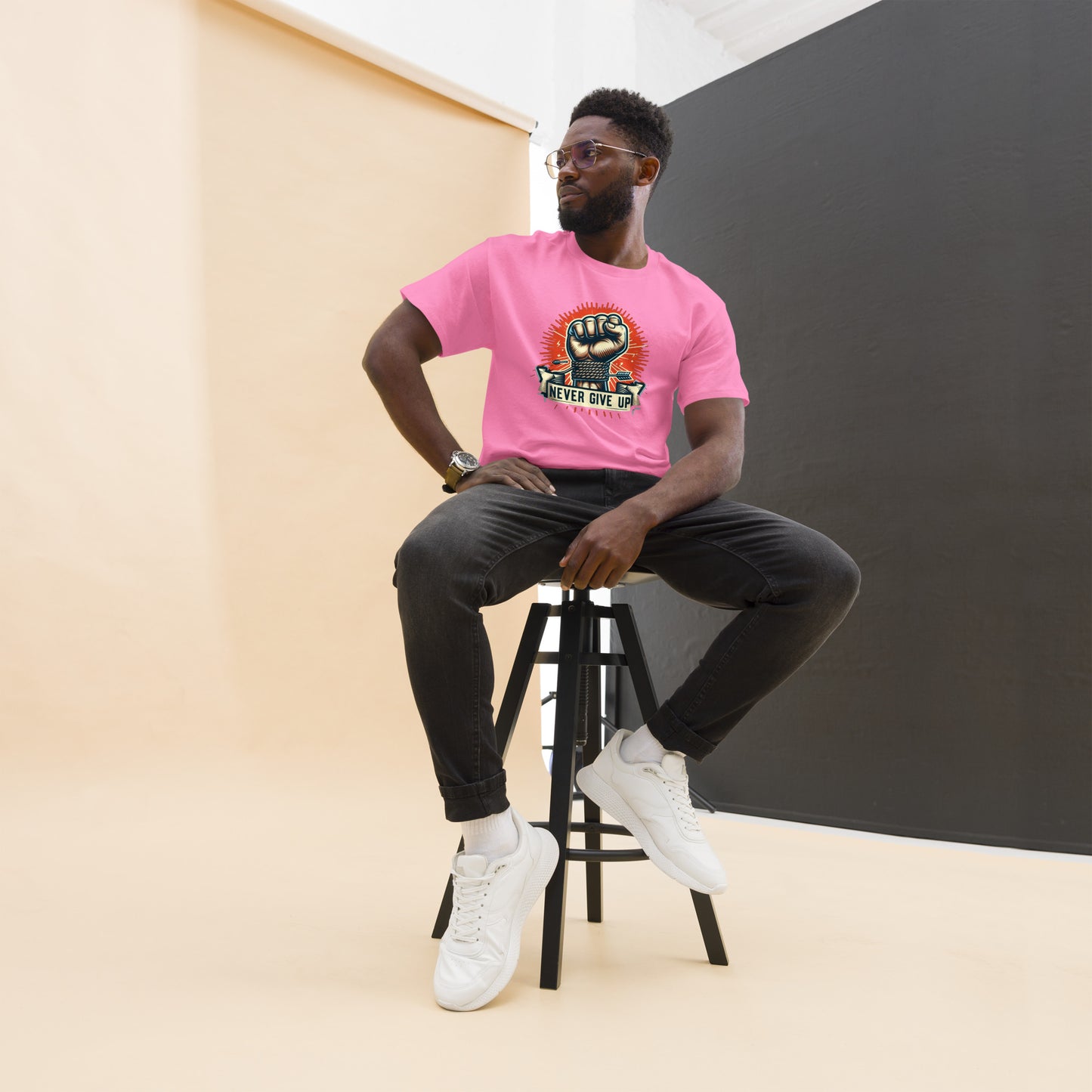 Klassisches Herren-T-Shirt