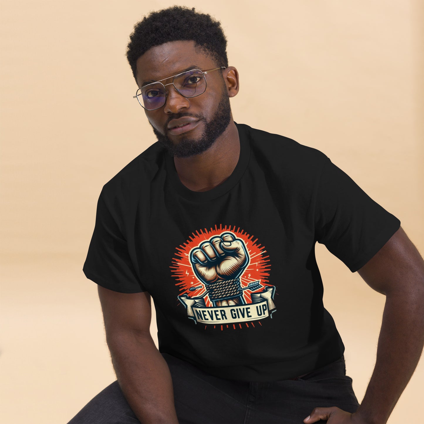 Klassisches Herren-T-Shirt