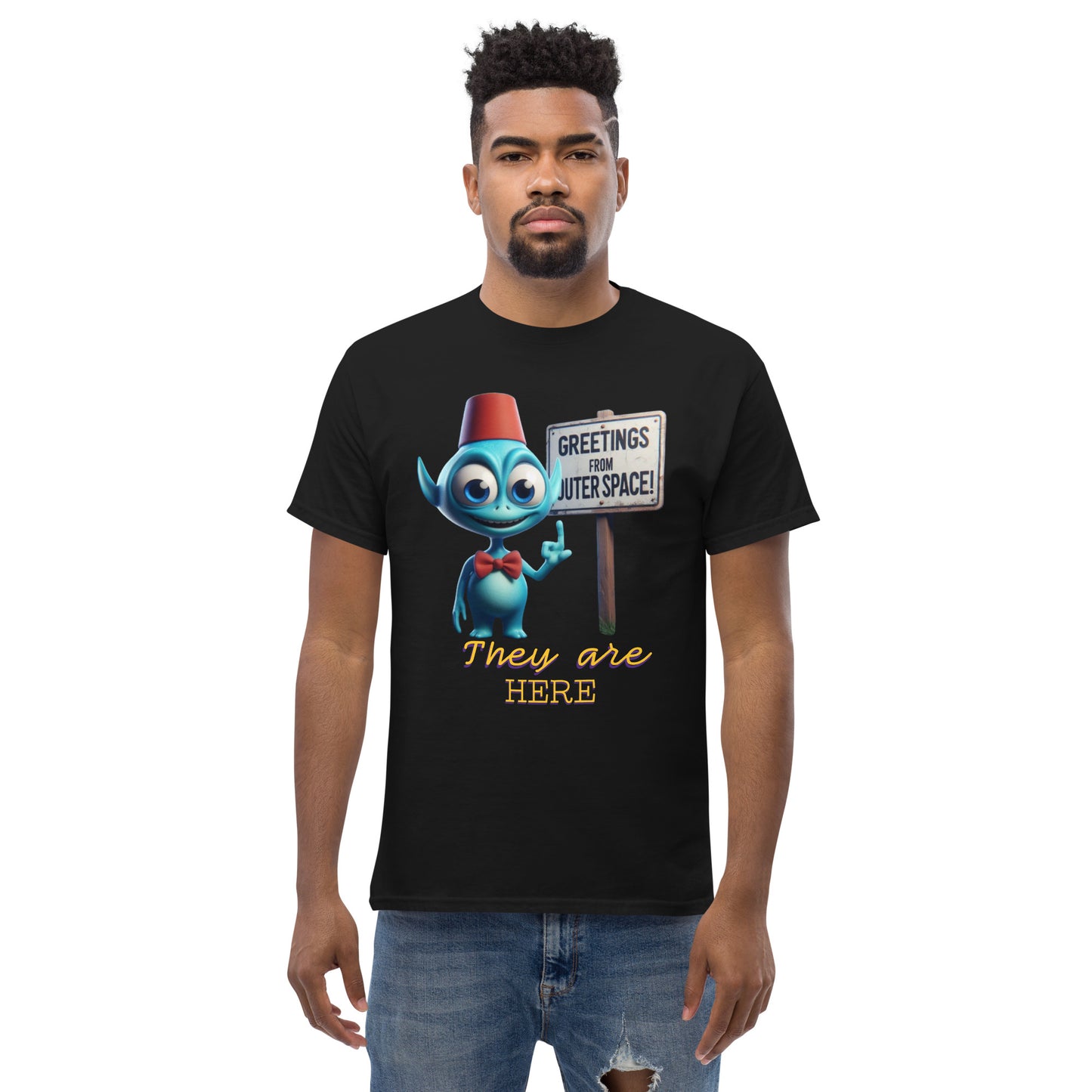 Klassisches Herren-T-Shirt