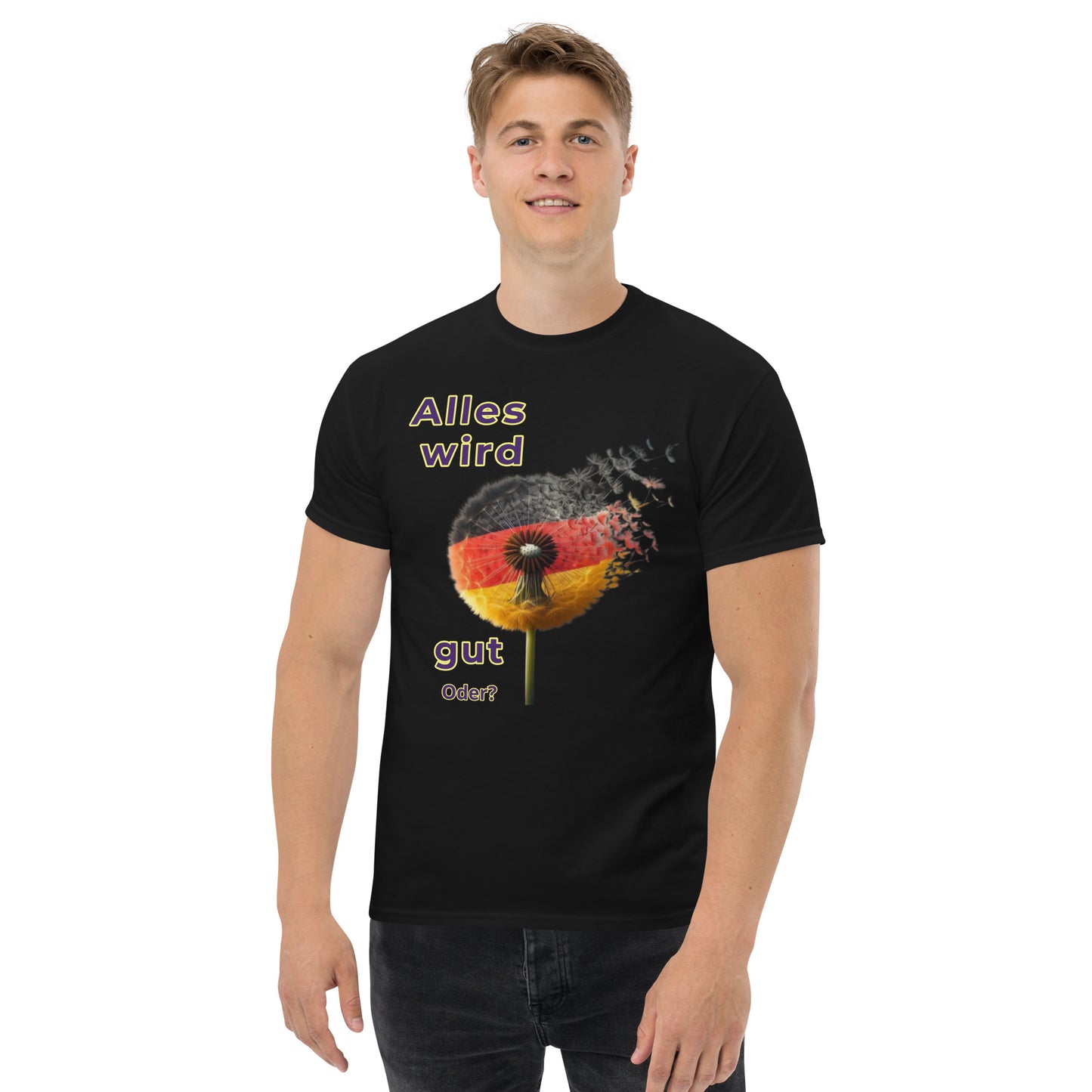 Klassisches Herren-T-Shirt, Motiv BRD