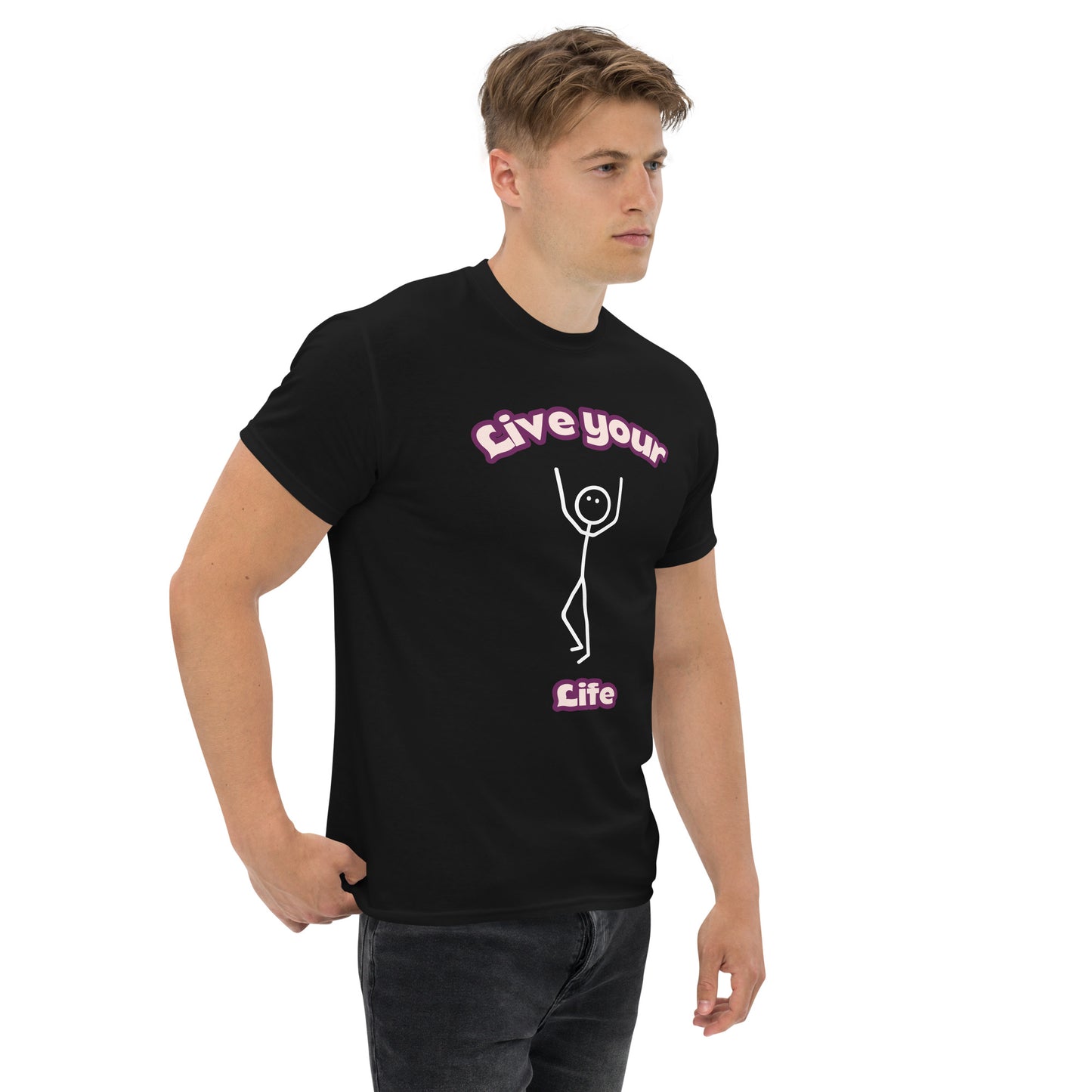Klassisches Herren-T-Shirt