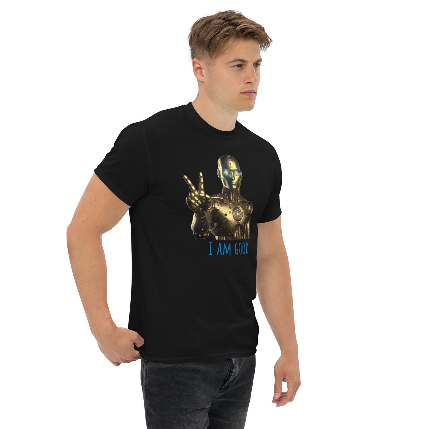 Klassisches Herren-T-Shirt