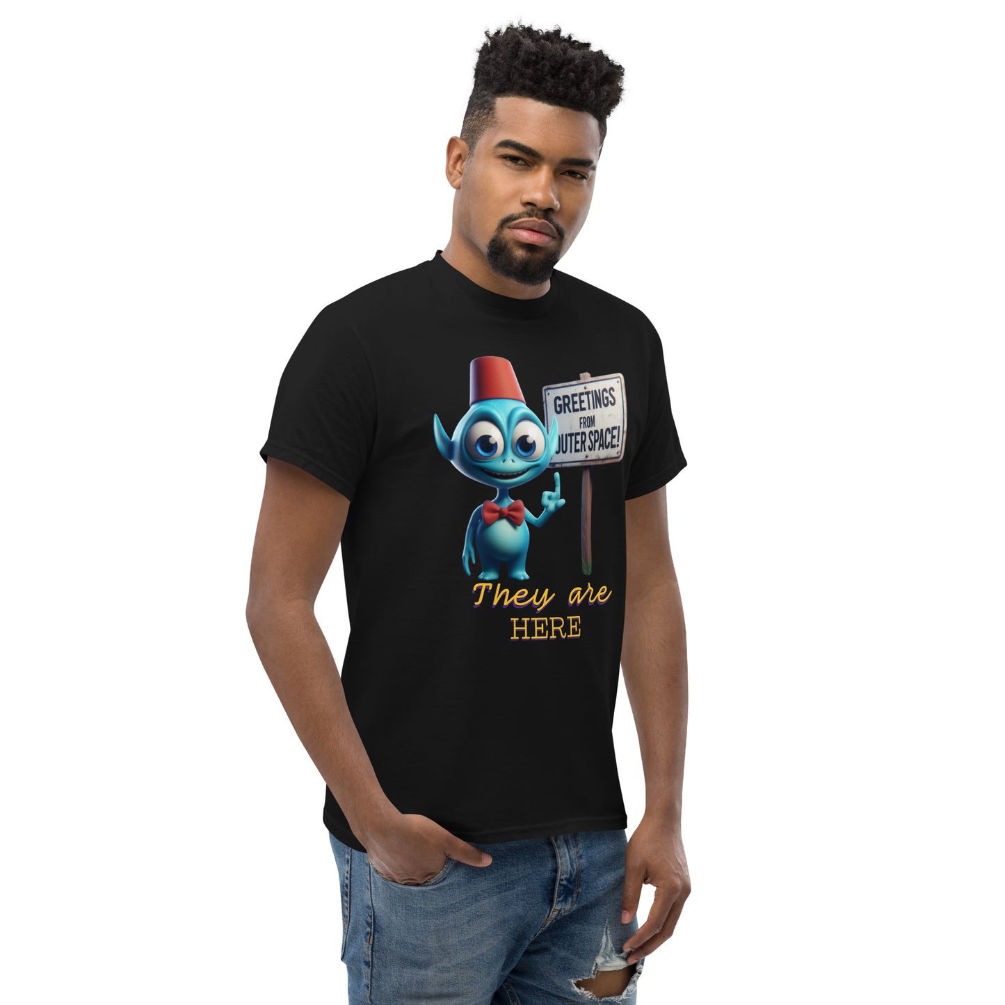 Klassisches Herren-T-Shirt