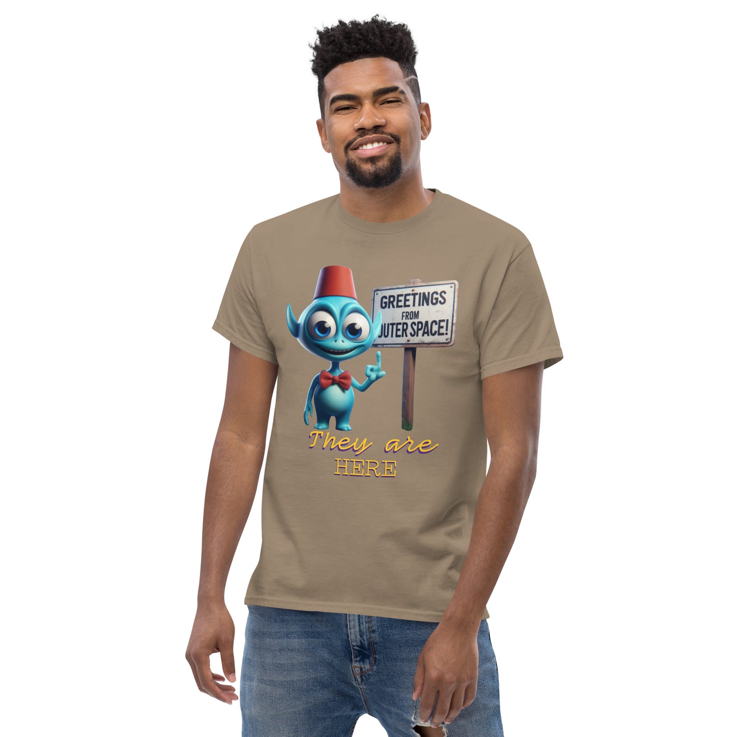 Klassisches Herren-T-Shirt