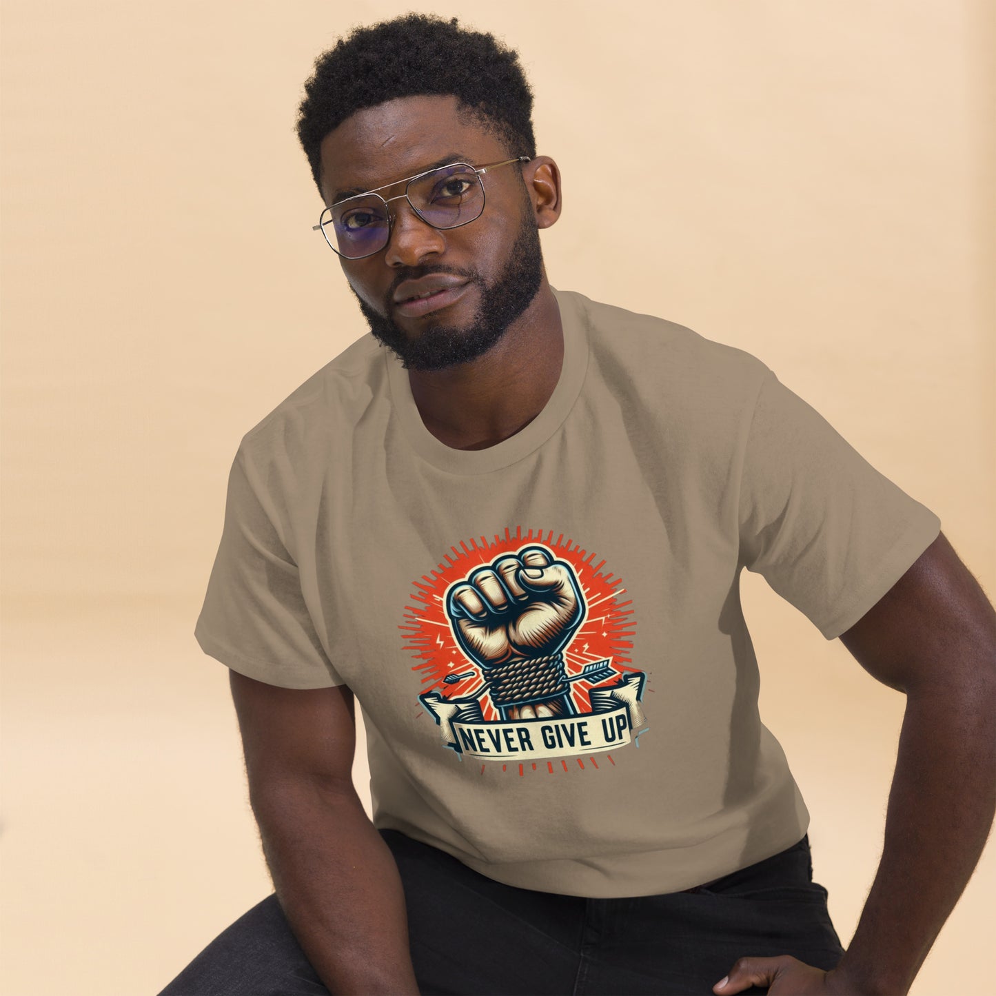Klassisches Herren-T-Shirt