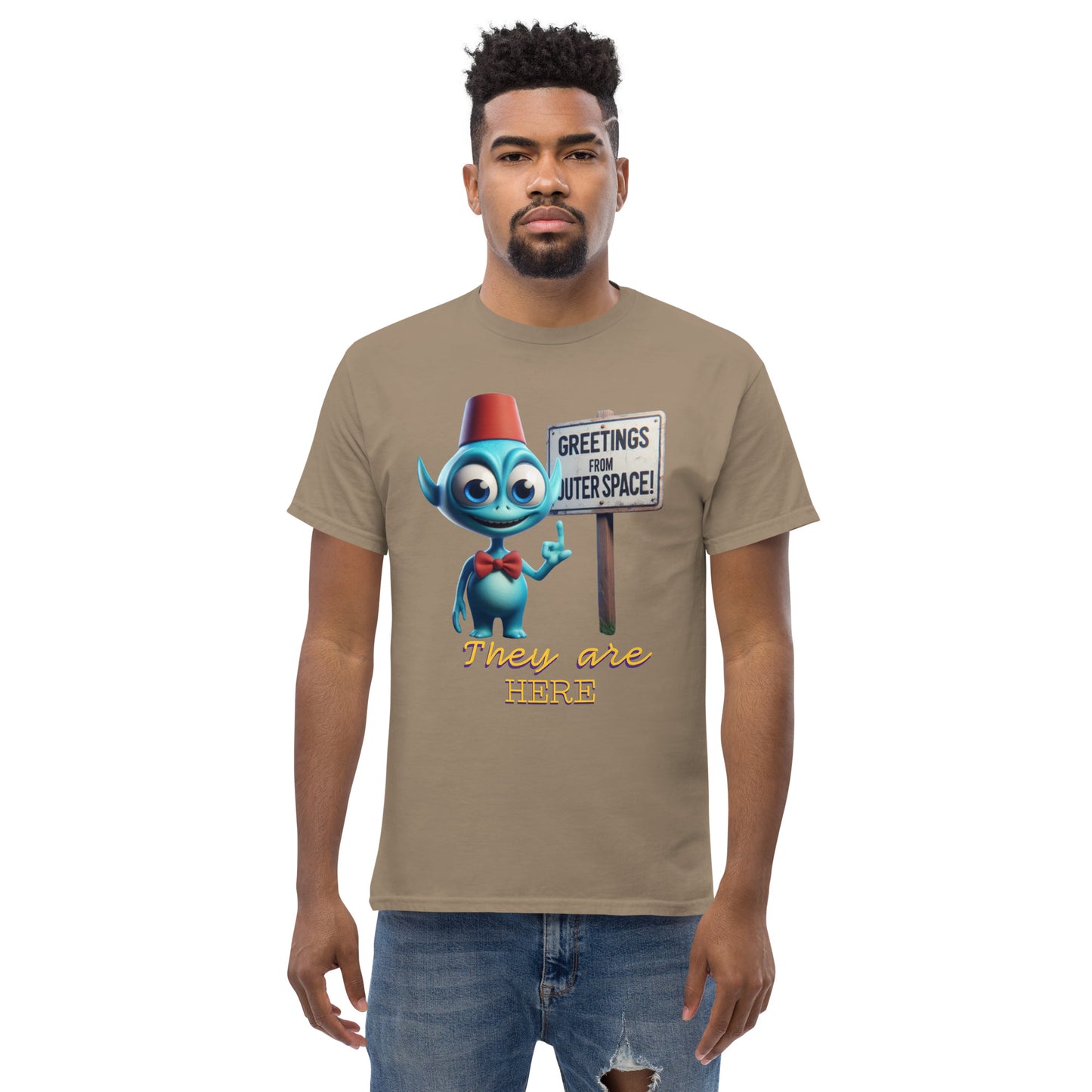 Klassisches Herren-T-Shirt