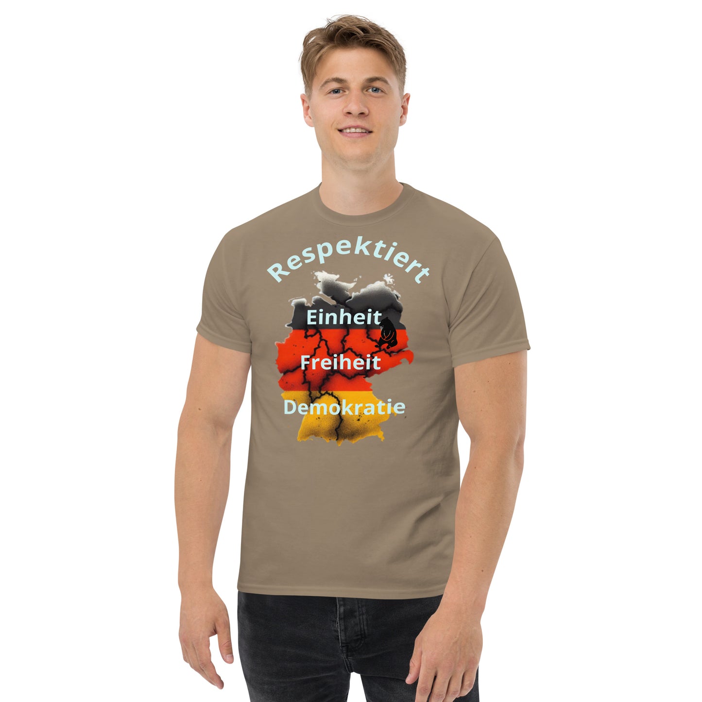 Klassisches Herren-T-Shirt