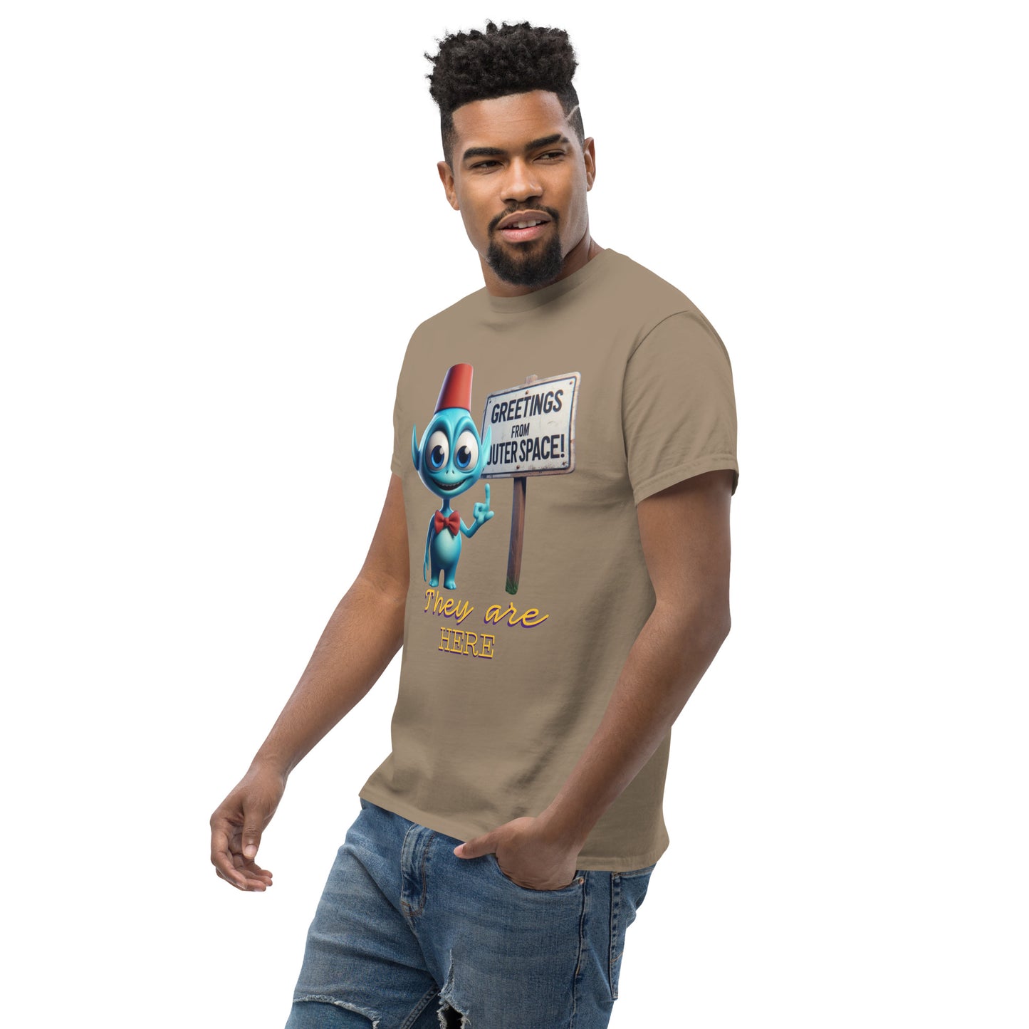 Klassisches Herren-T-Shirt