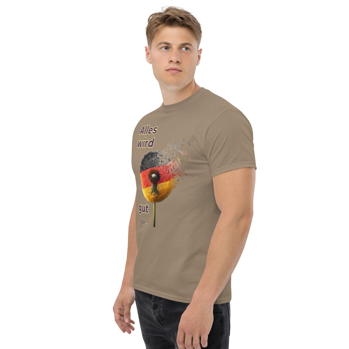 Klassisches Herren-T-Shirt, Motiv BRD
