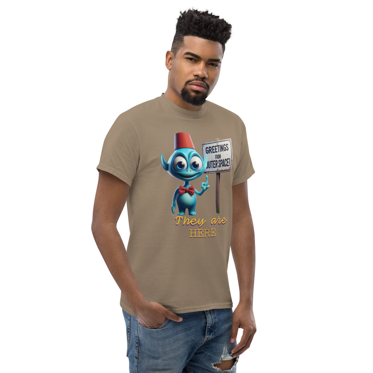 Klassisches Herren-T-Shirt