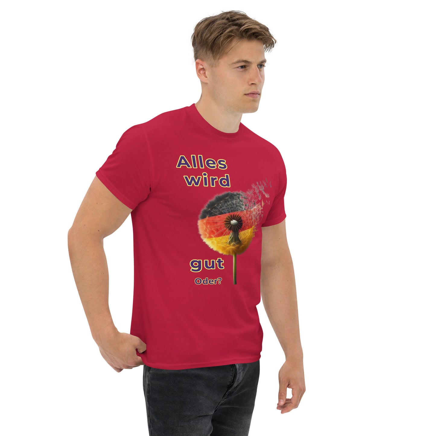 Klassisches Herren-T-Shirt, Motiv BRD