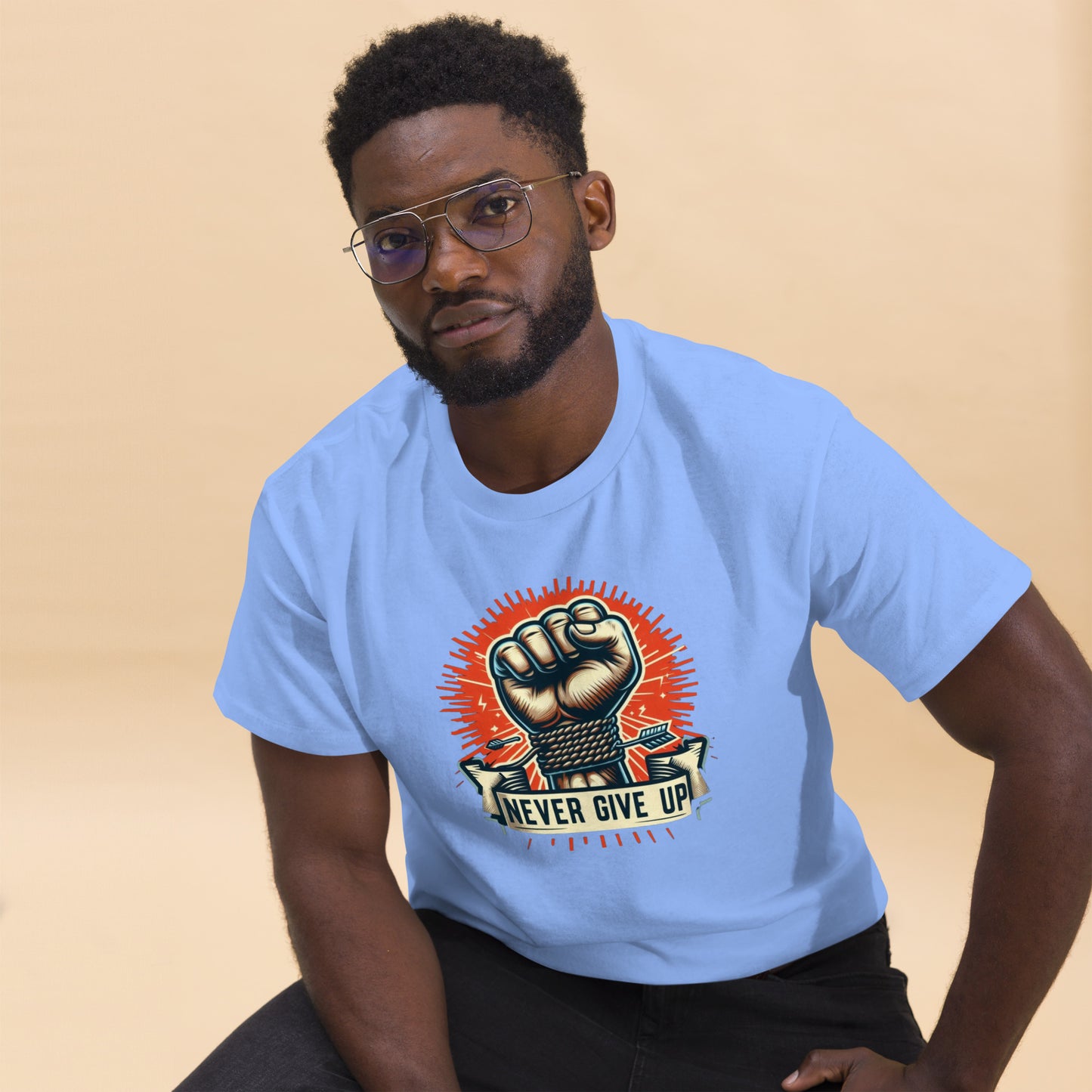 Klassisches Herren-T-Shirt