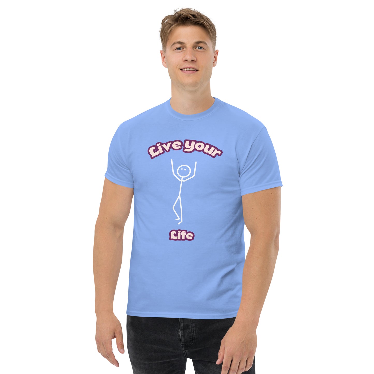 Klassisches Herren-T-Shirt