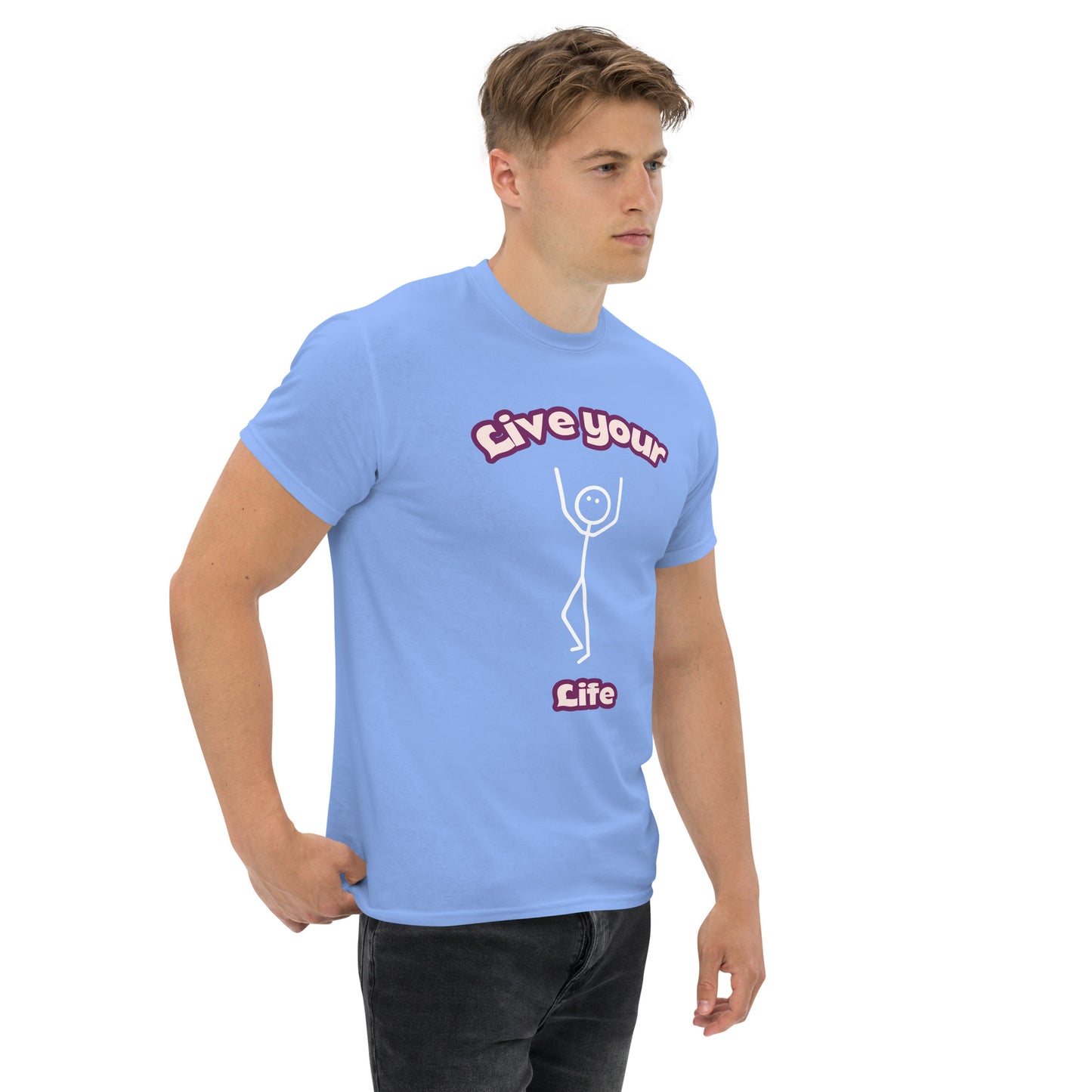 Klassisches Herren-T-Shirt
