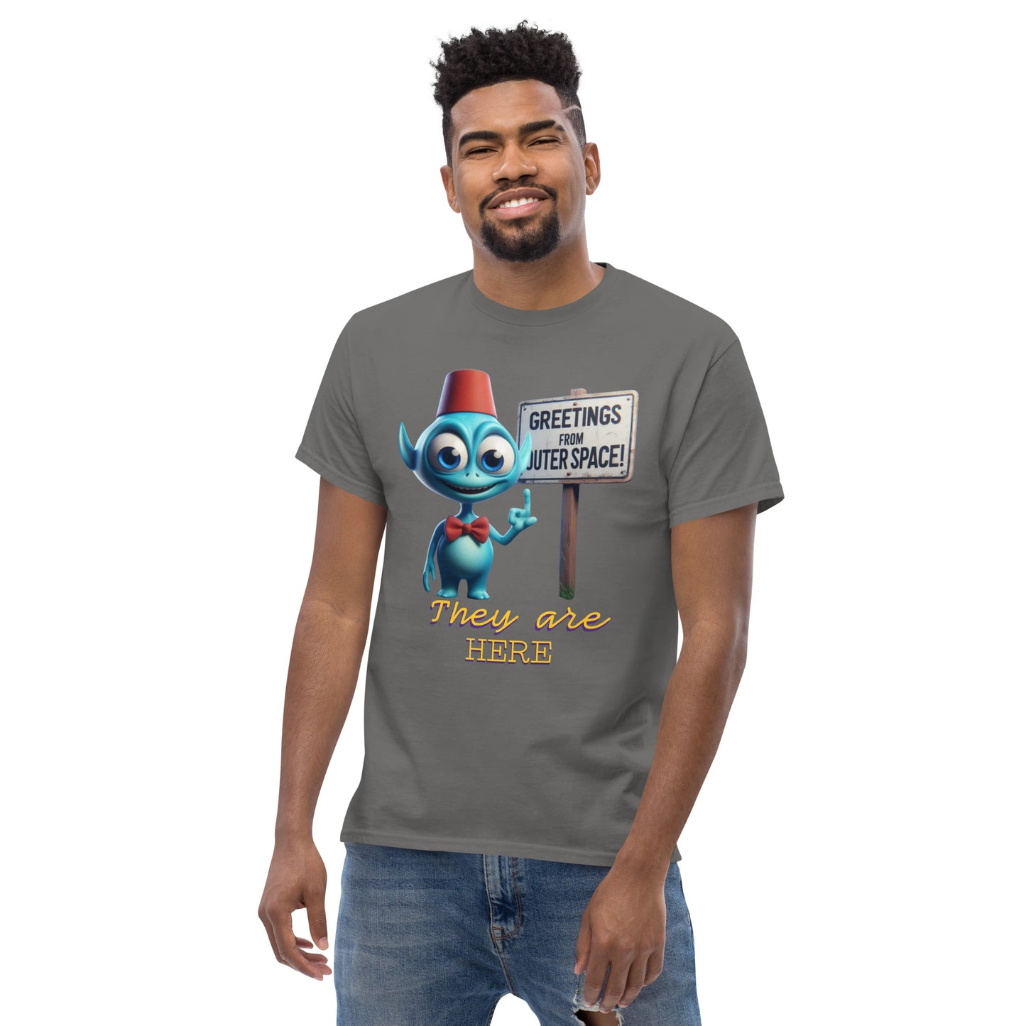 Klassisches Herren-T-Shirt