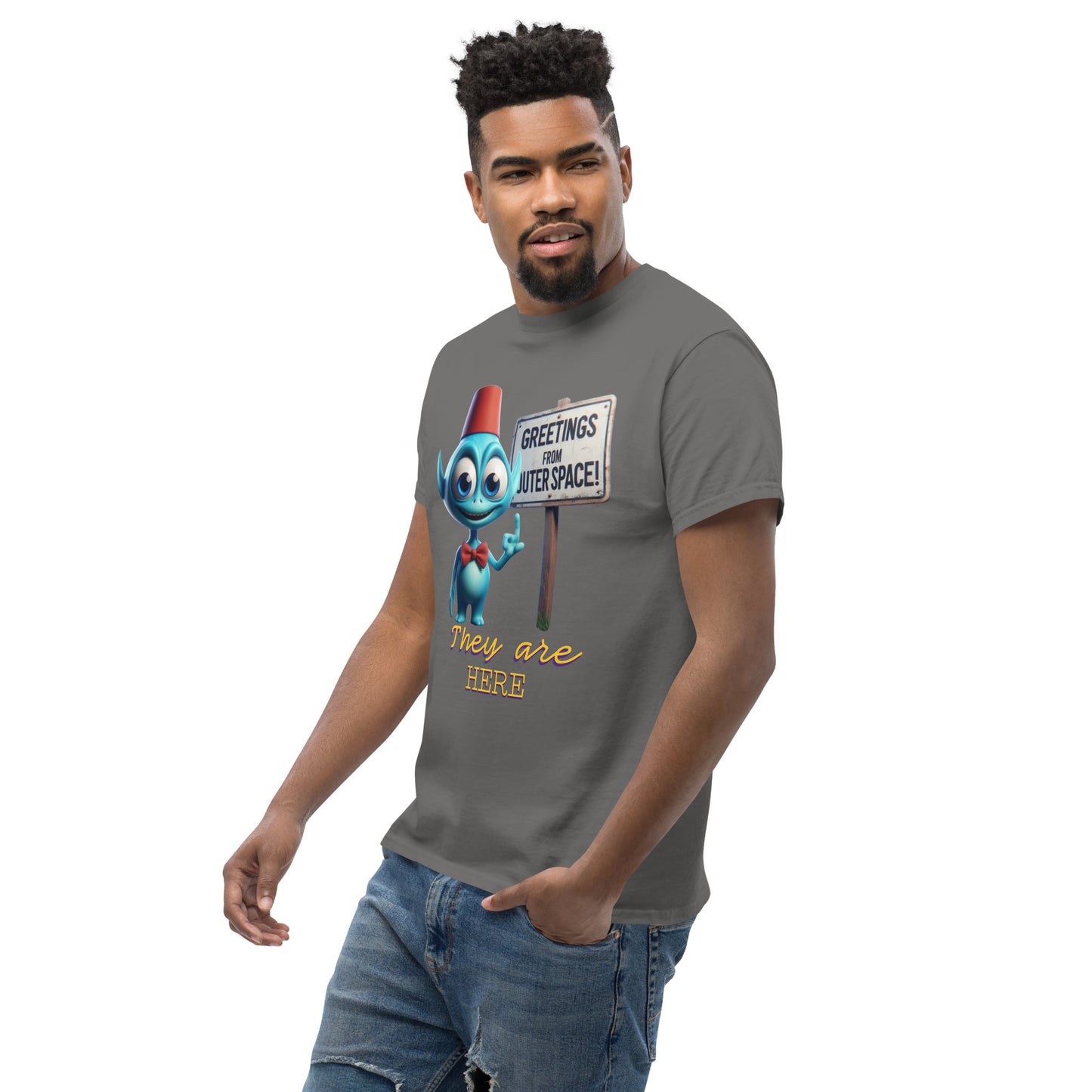 Klassisches Herren-T-Shirt