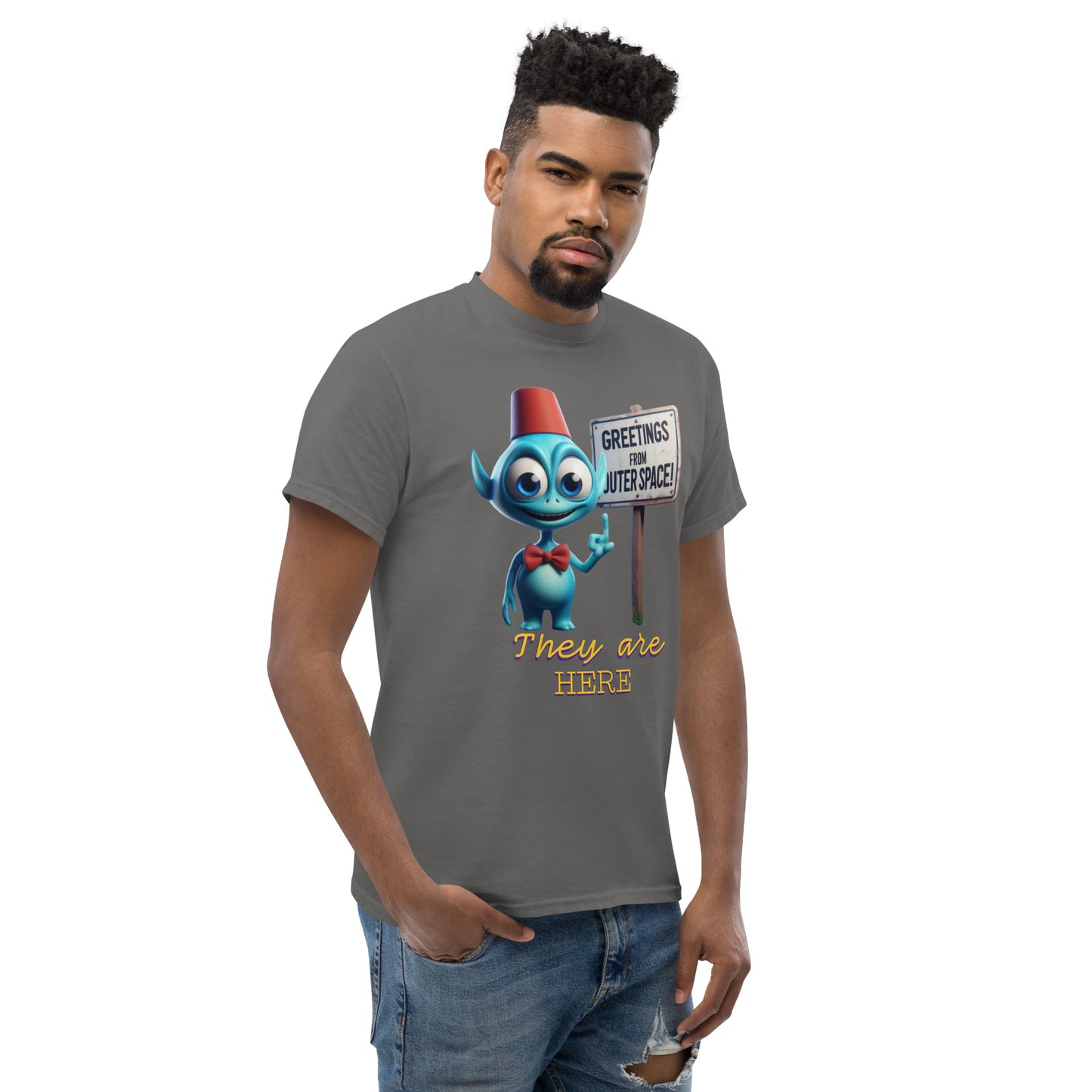 Klassisches Herren-T-Shirt